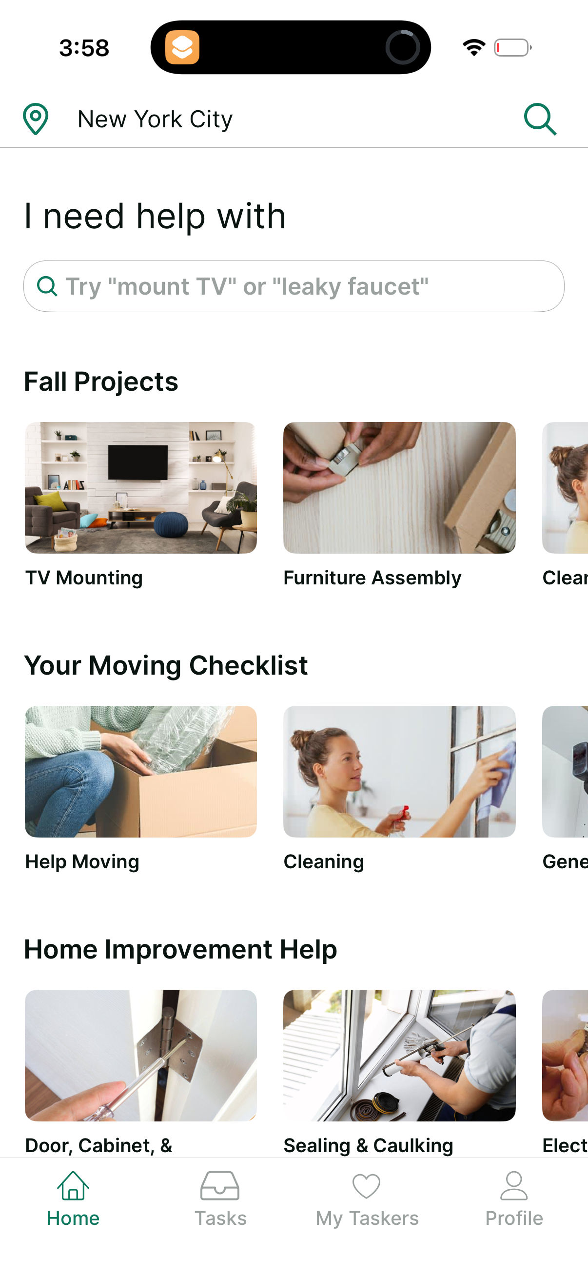 taskrabbit app screenshot 6