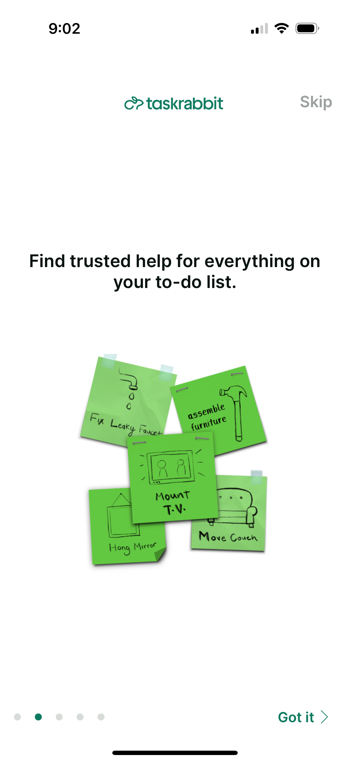 taskrabbit app screenshot 49