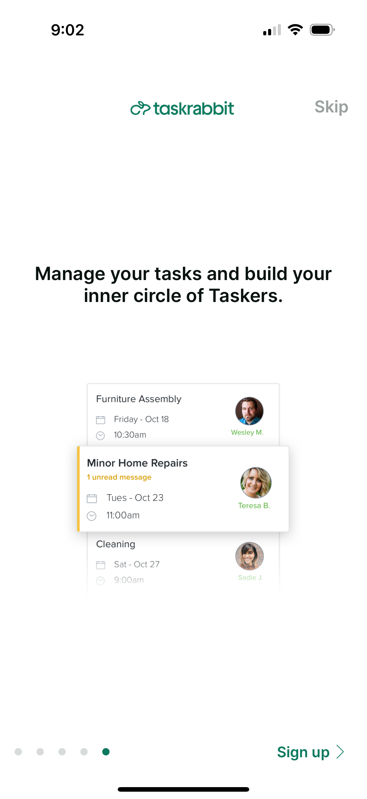 taskrabbit app screenshot 48