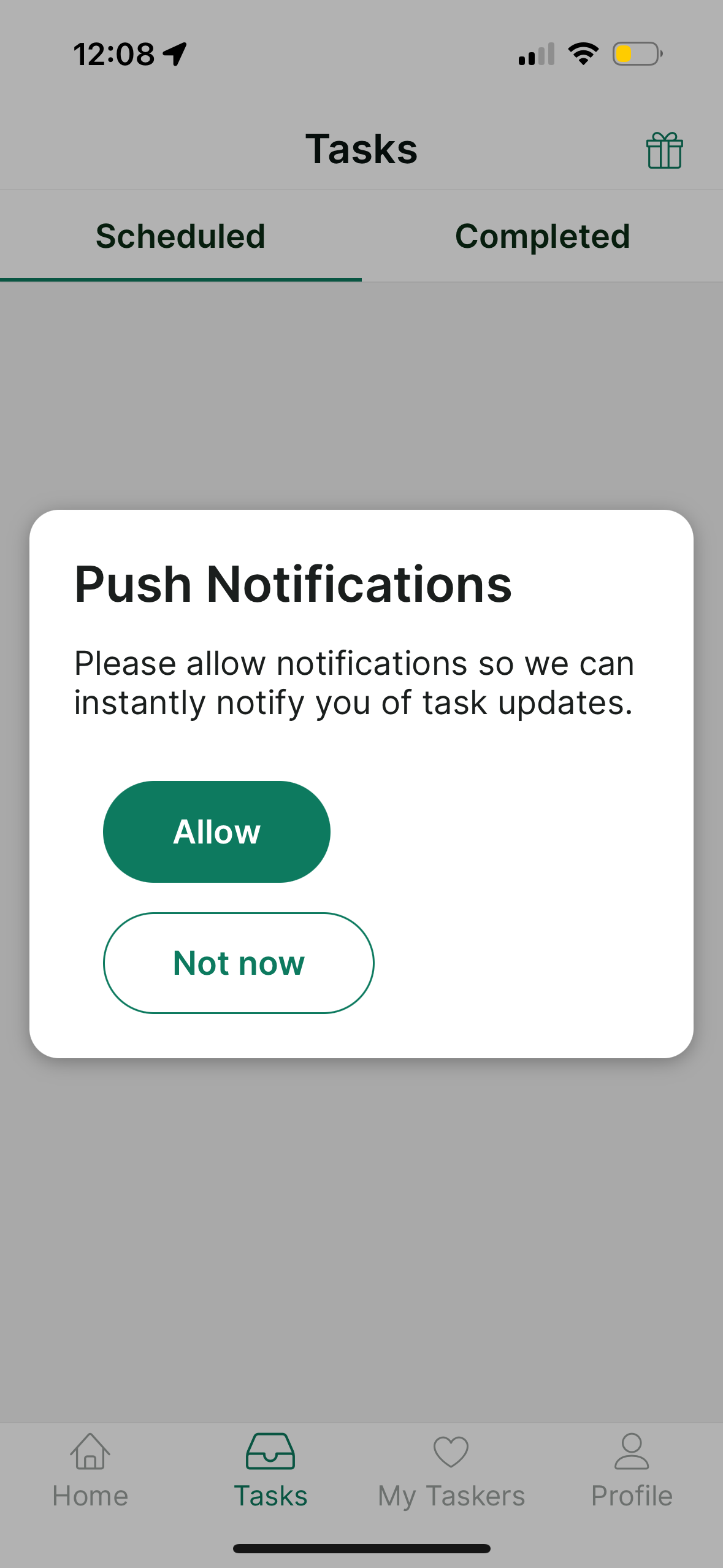 taskrabbit app screenshot 66