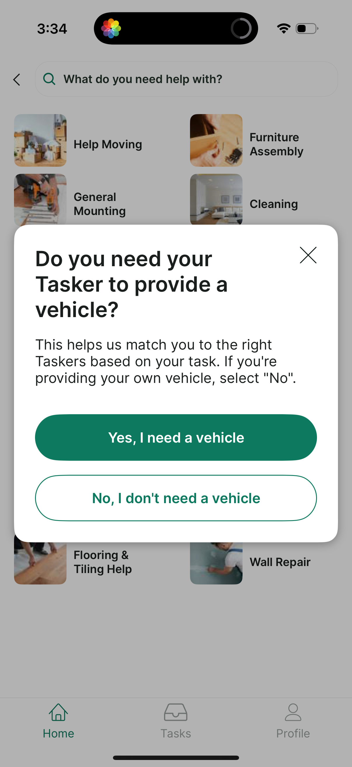 taskrabbit app screenshot 44