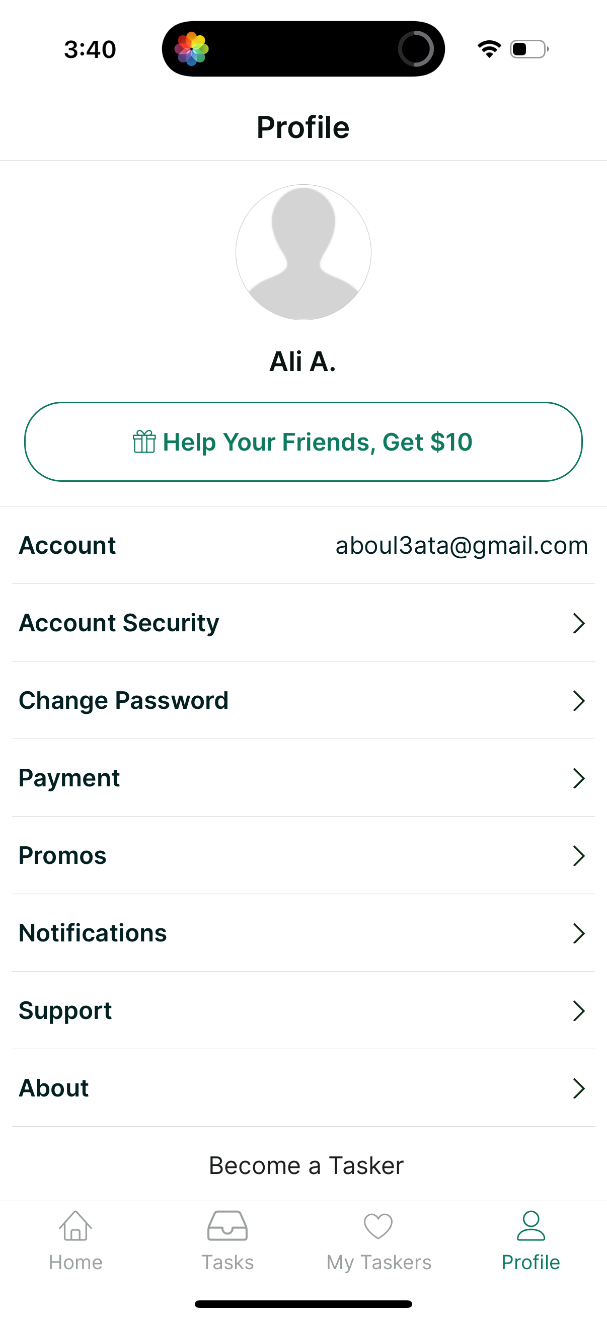 taskrabbit app screenshot 11