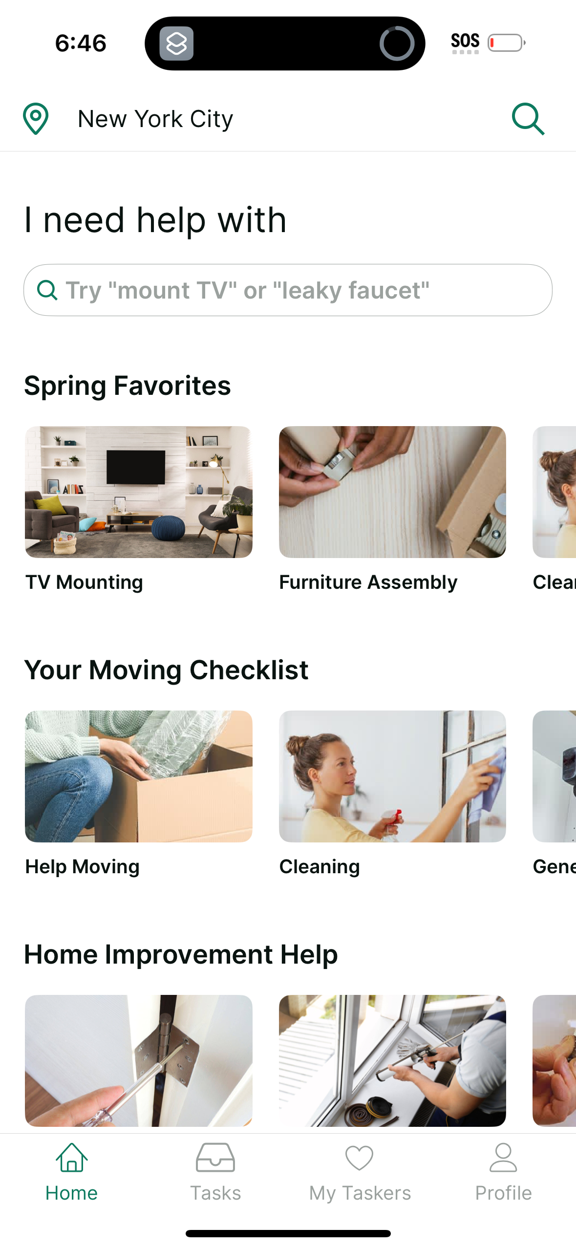 taskrabbit app screenshot 9