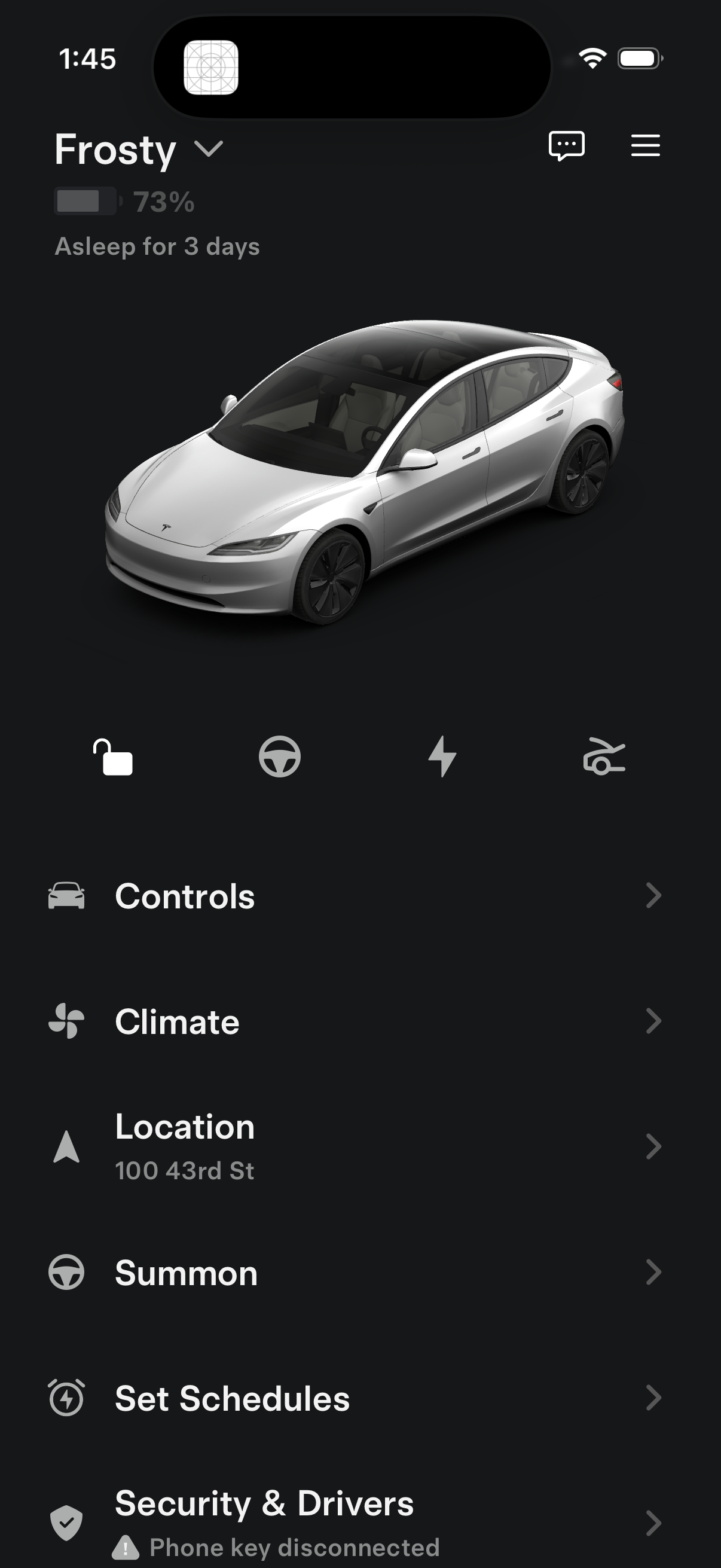 tesla app screenshot 26
