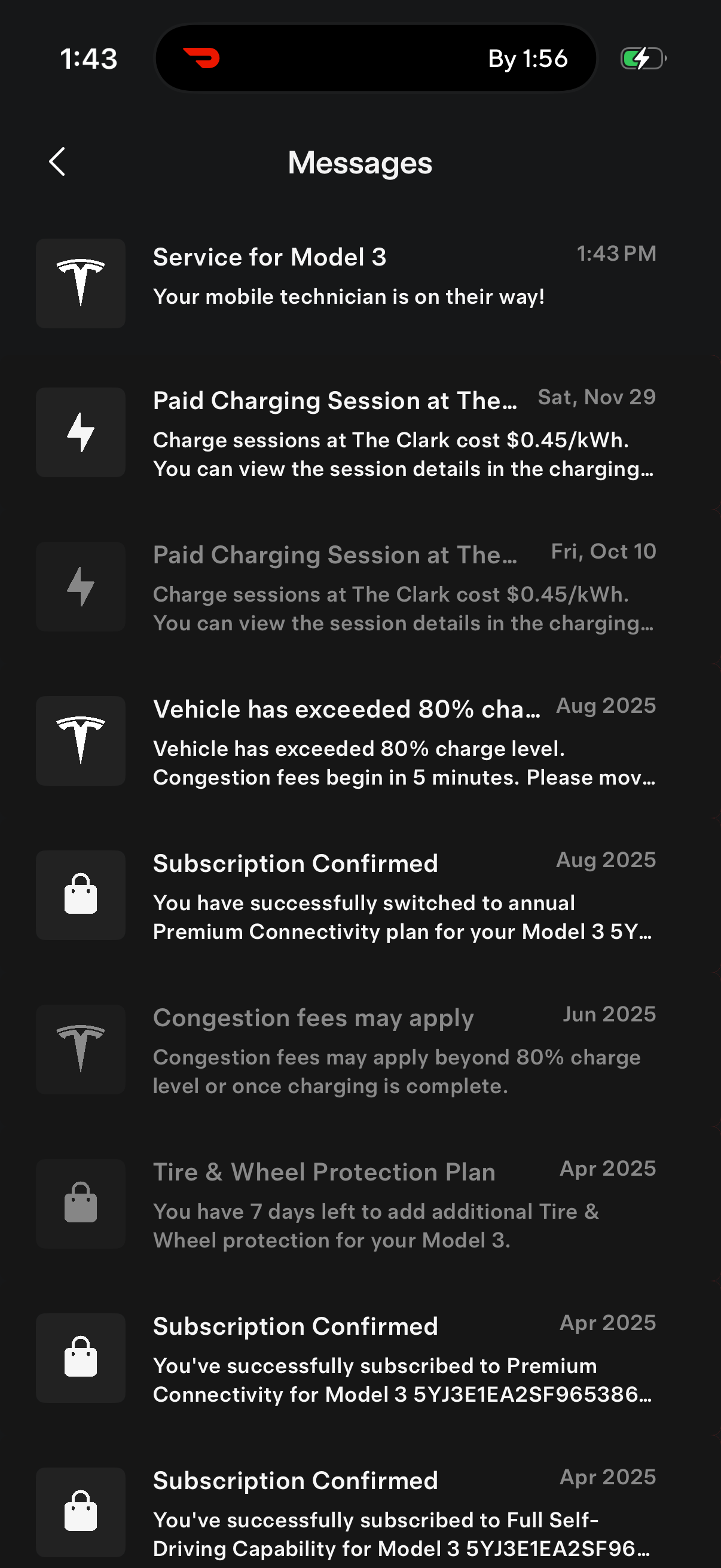 tesla app screenshot 18