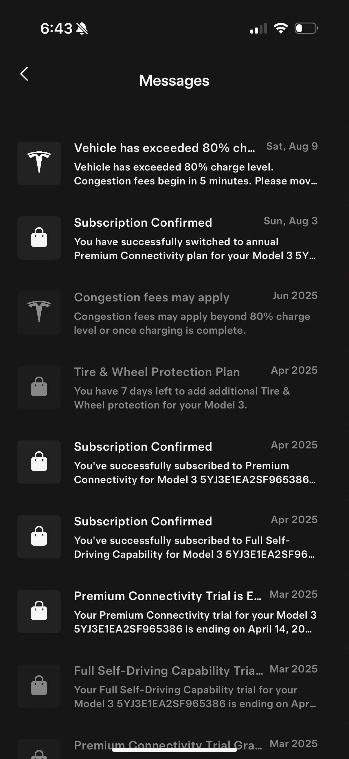 tesla app screenshot 28