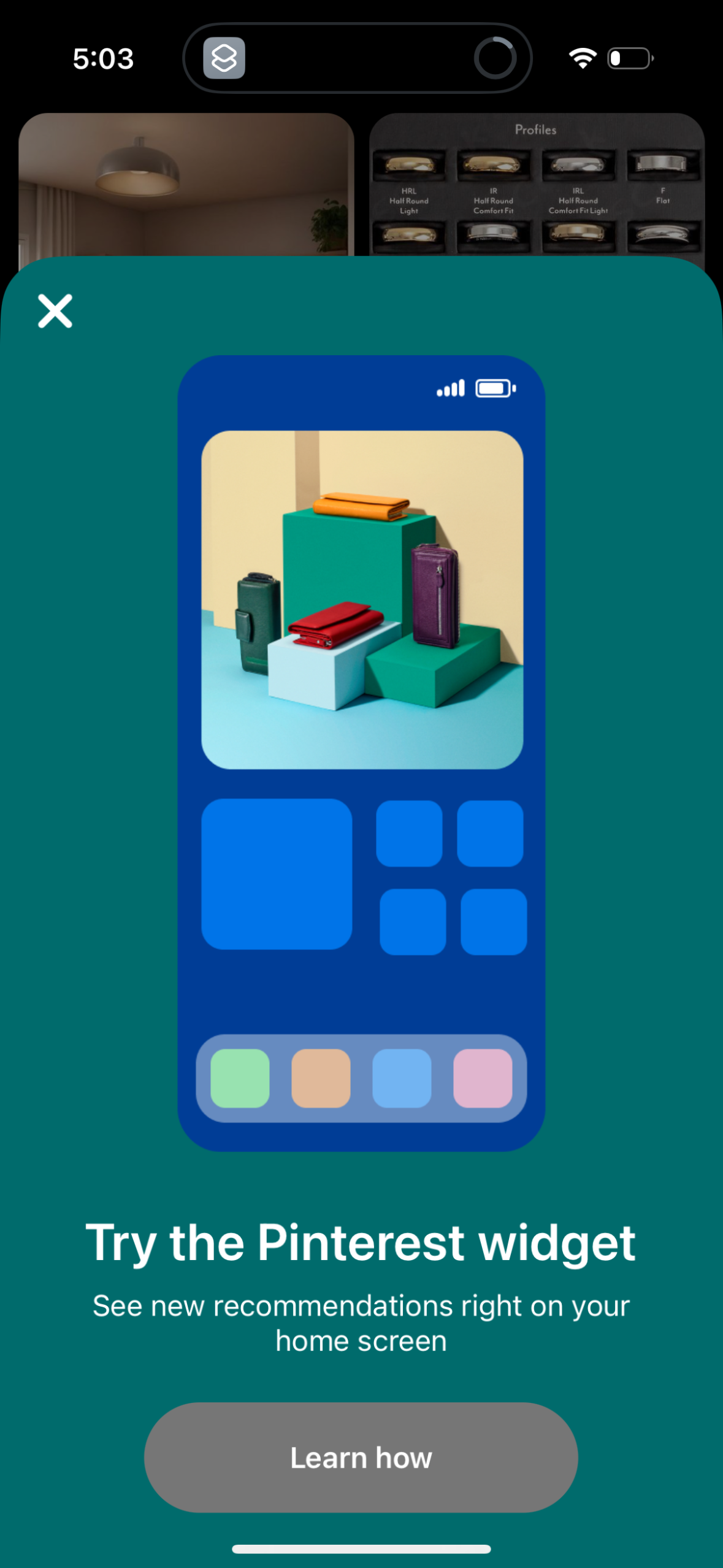 pinterest app screenshot 20