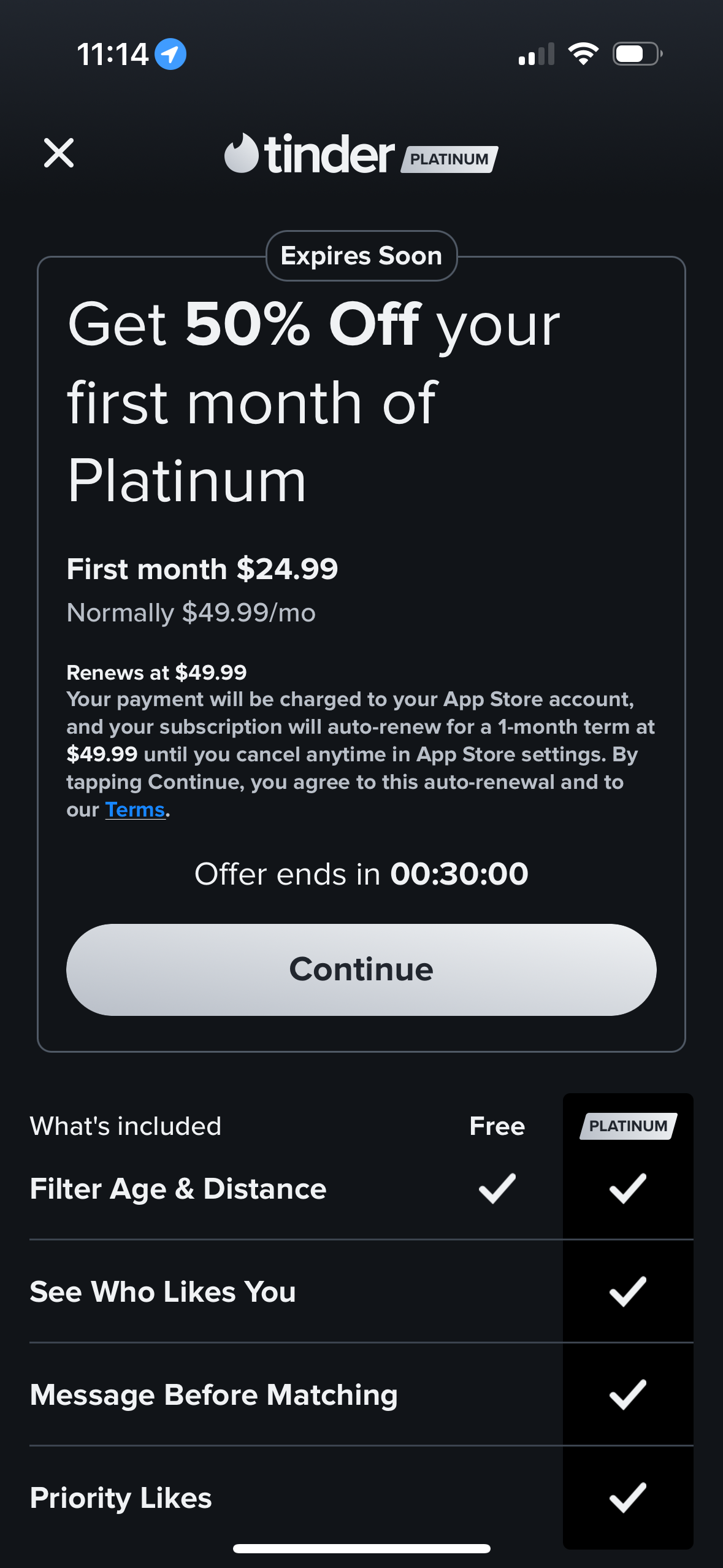 tinder app screenshot 91