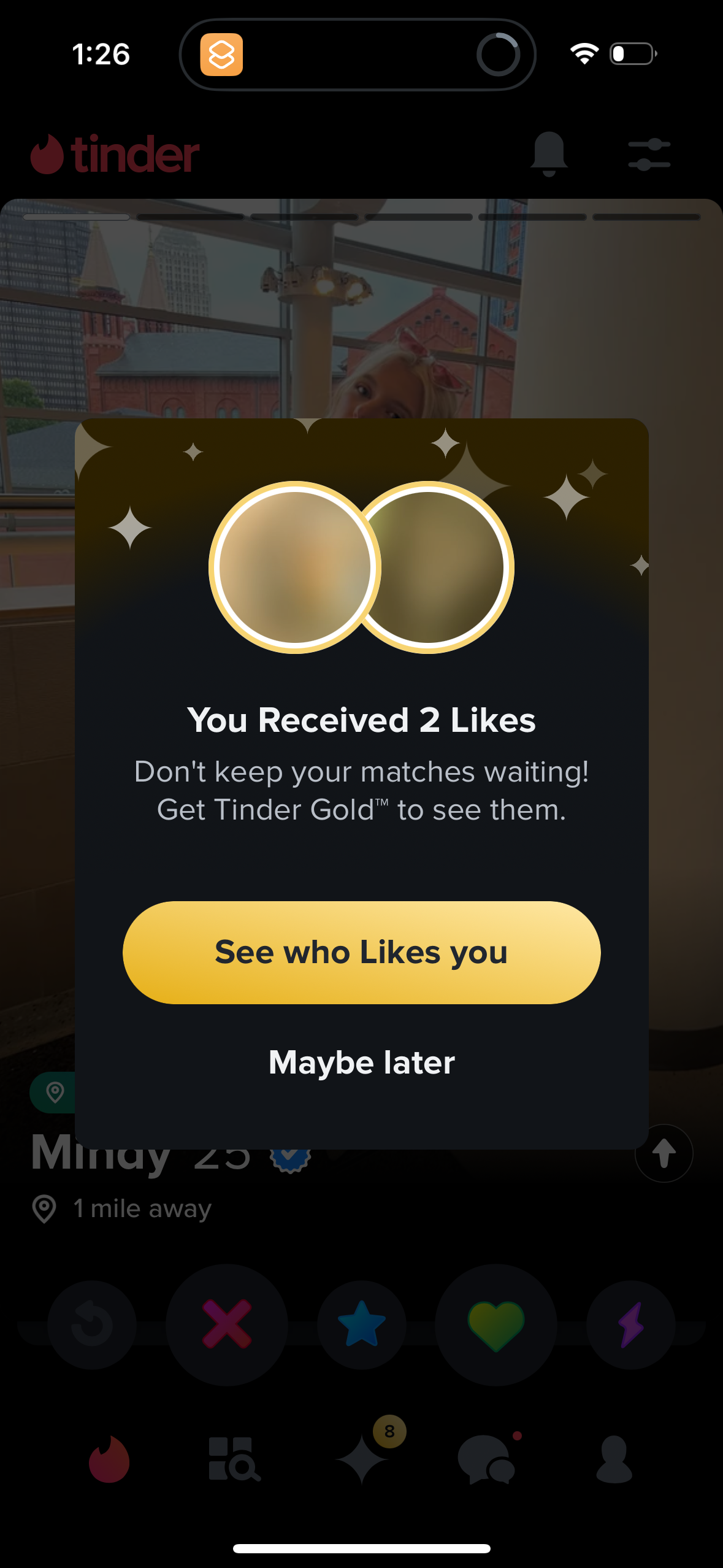 tinder app screenshot 21