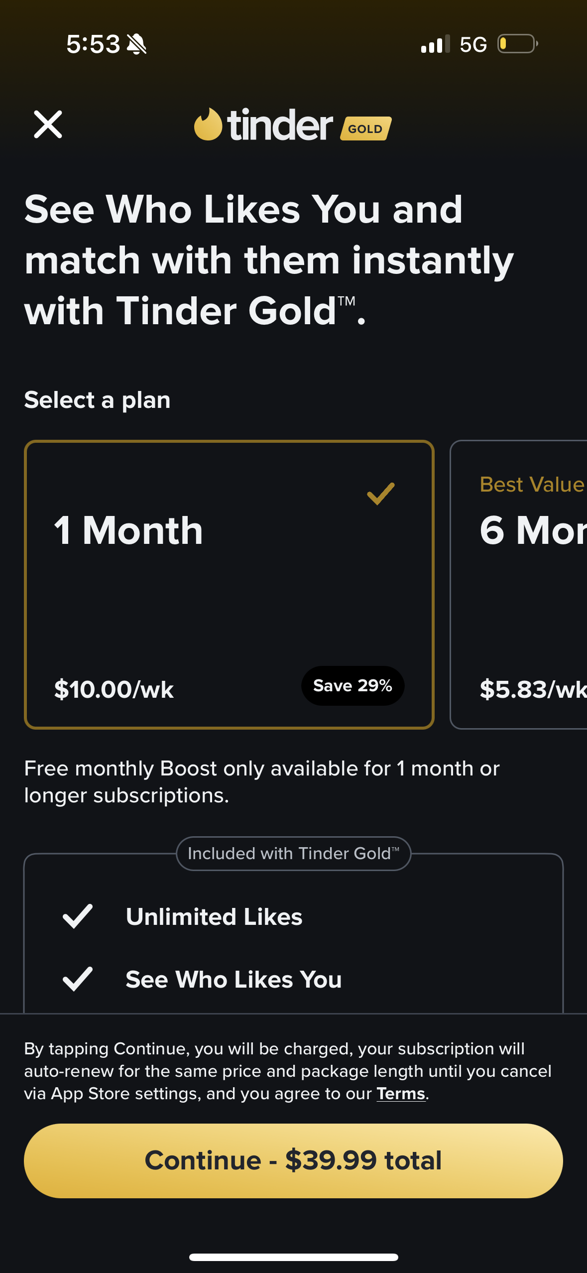 tinder app screenshot 7