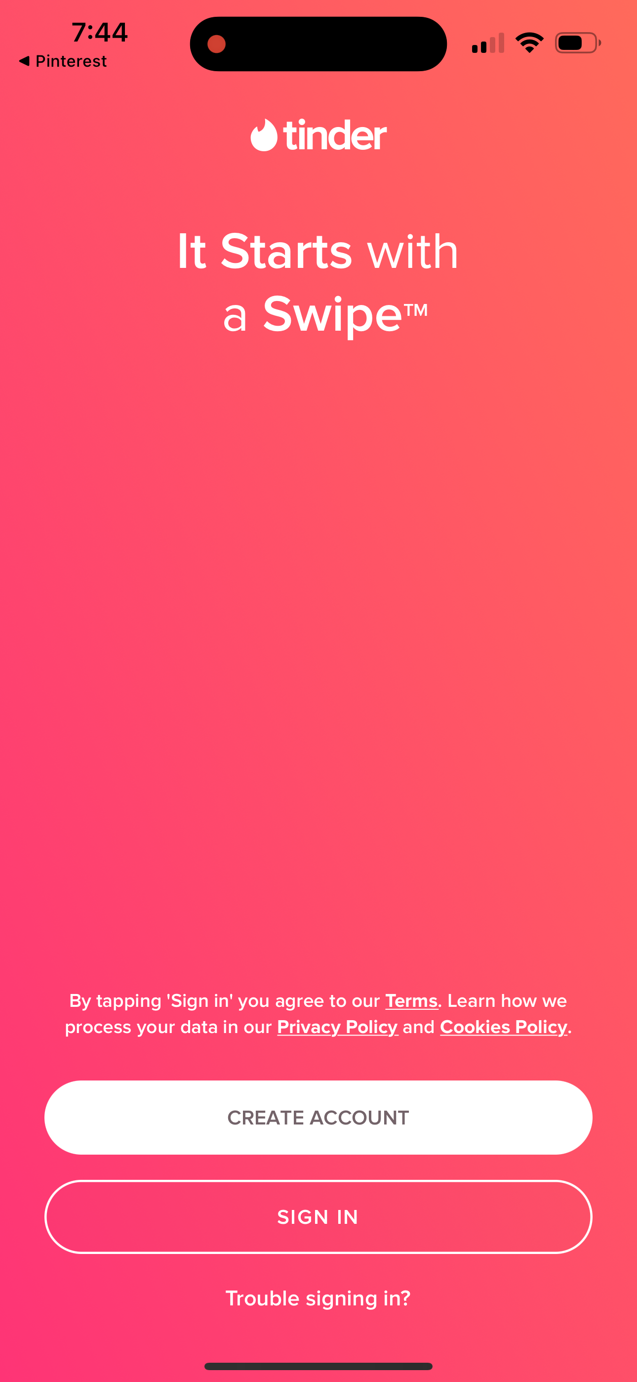 tinder app screenshot 179