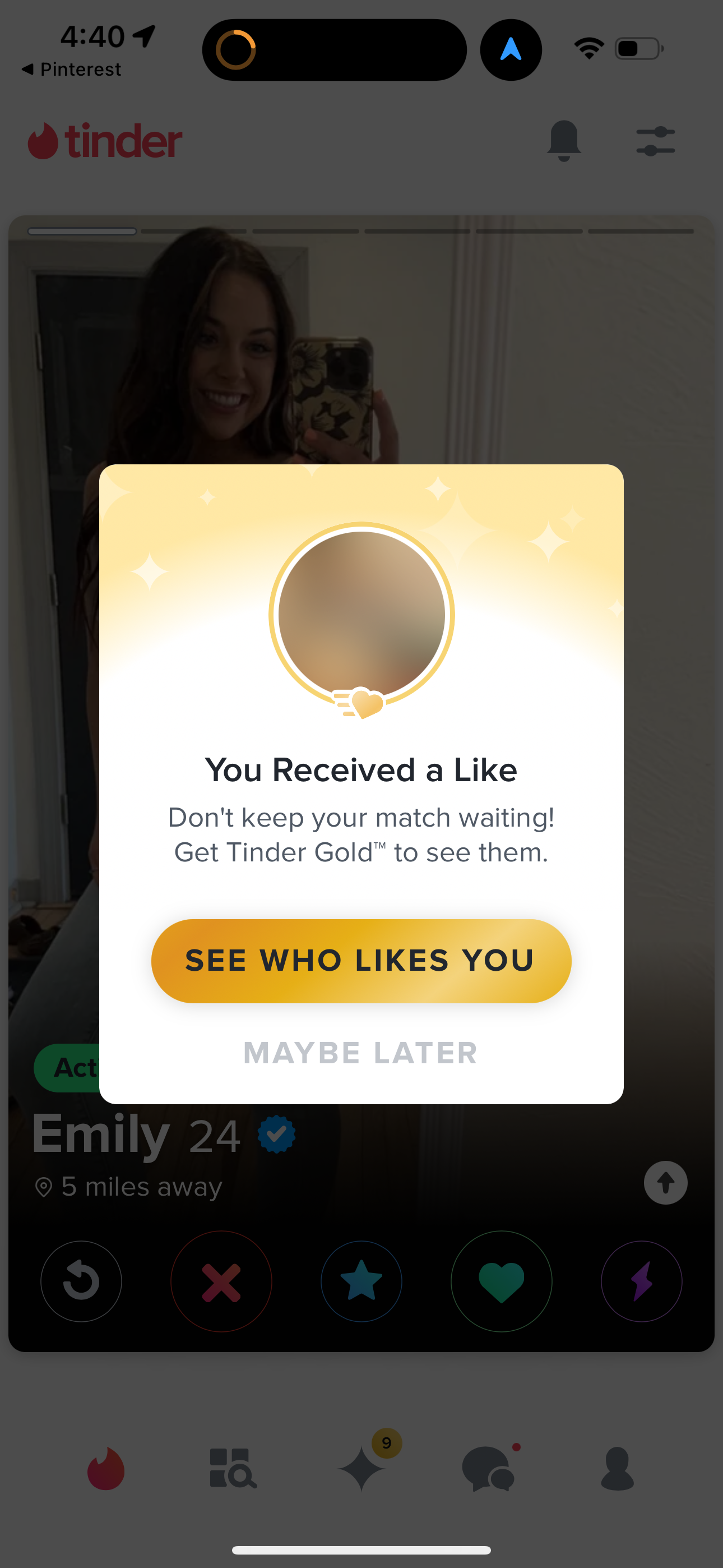 tinder app screenshot 148