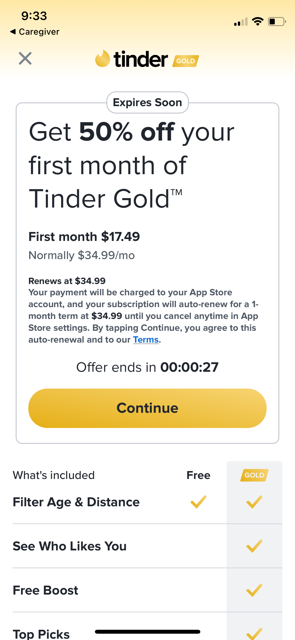 tinder app screenshot 146