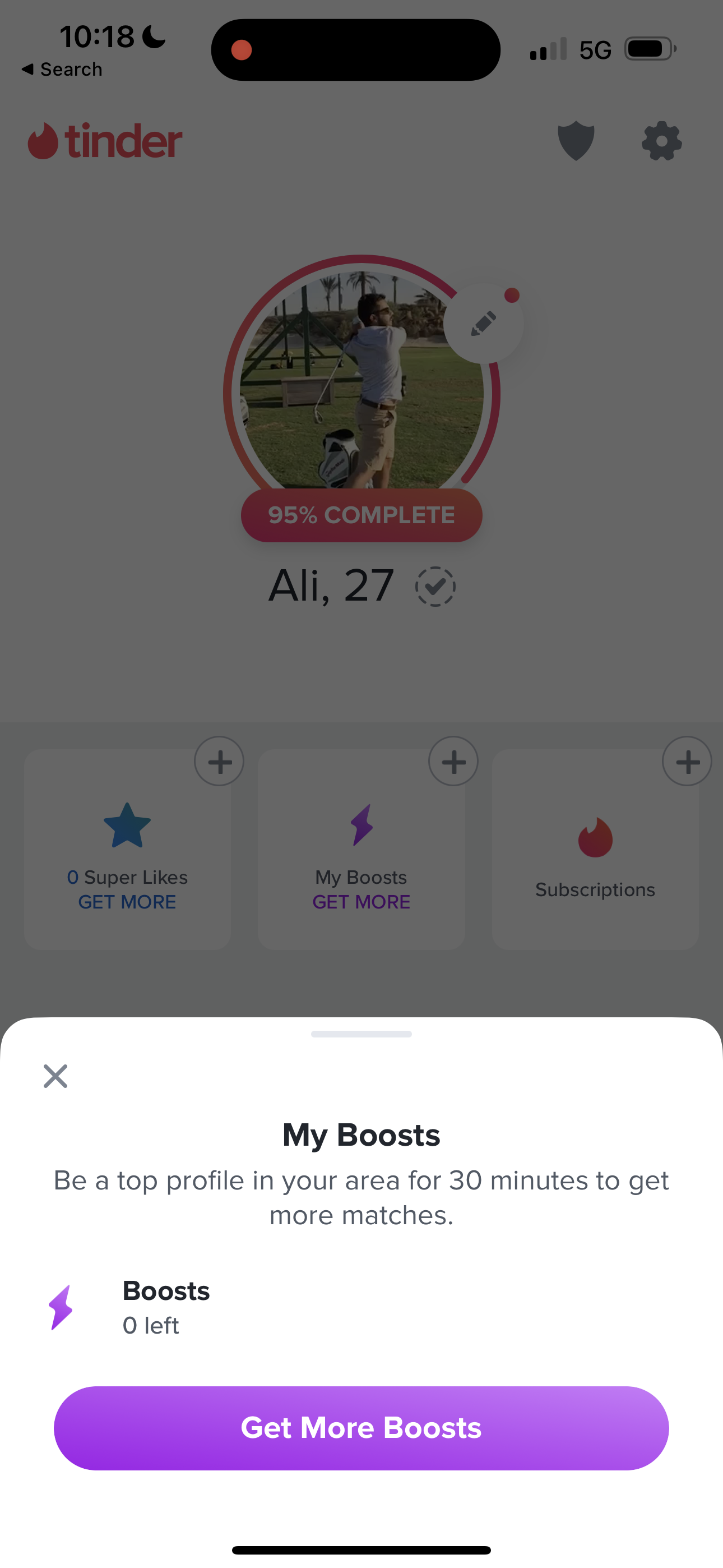 tinder app screenshot 141