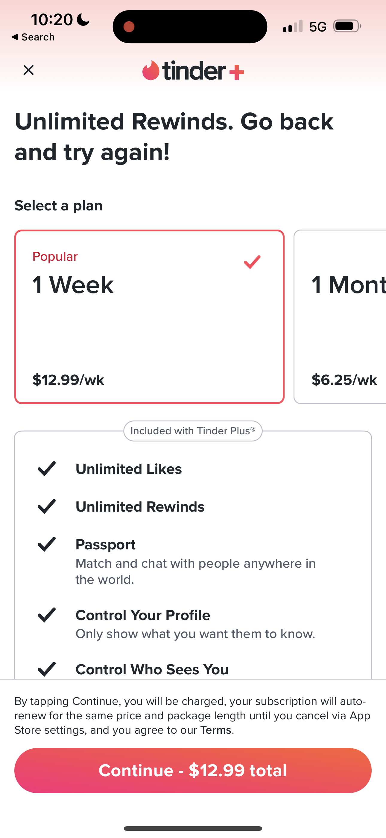 tinder app screenshot 132