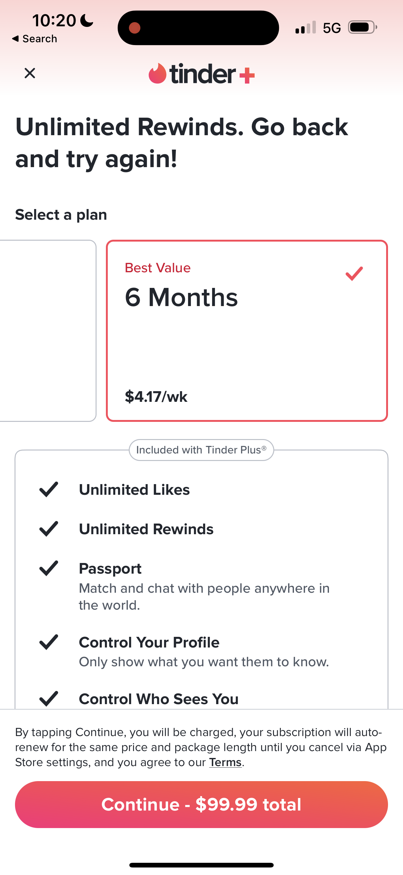 tinder app screenshot 131