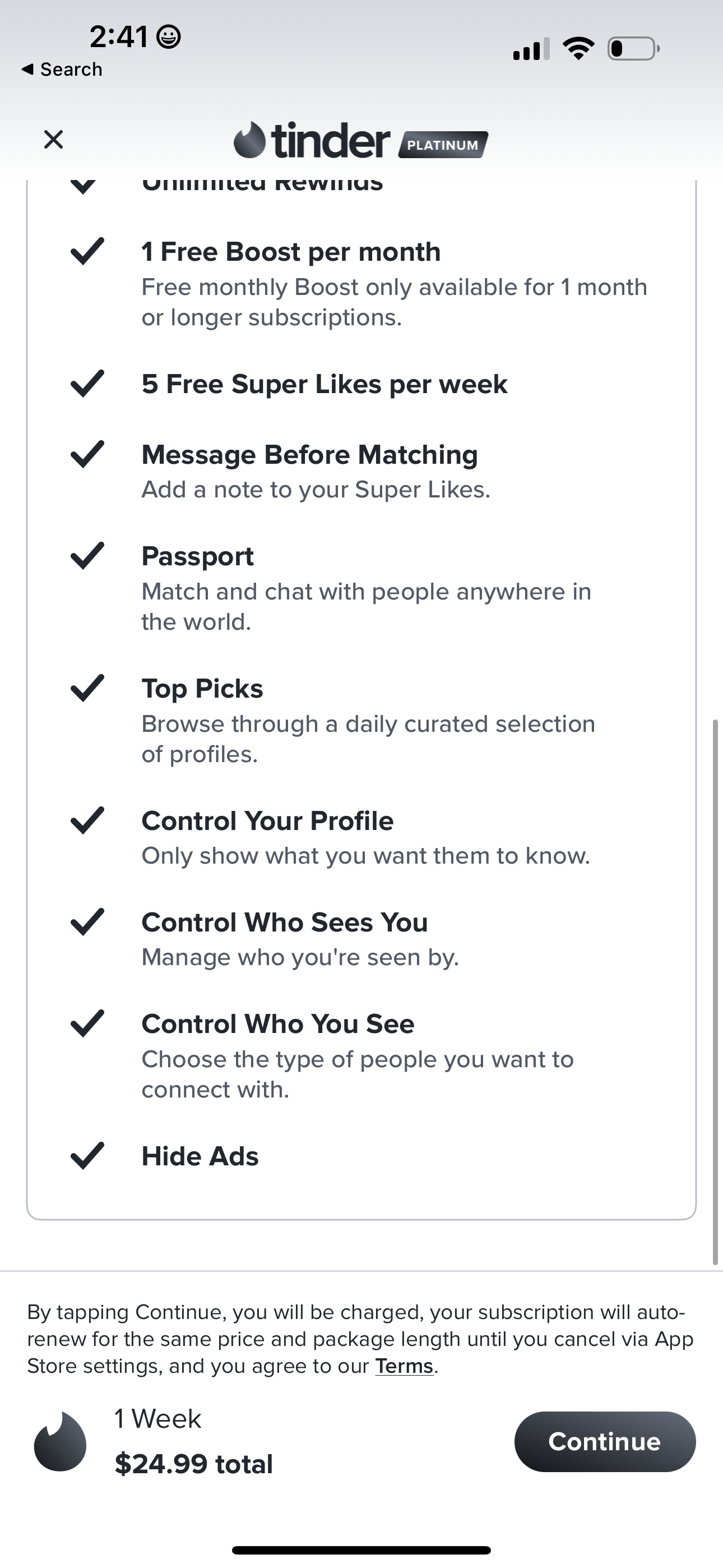 tinder app screenshot 126