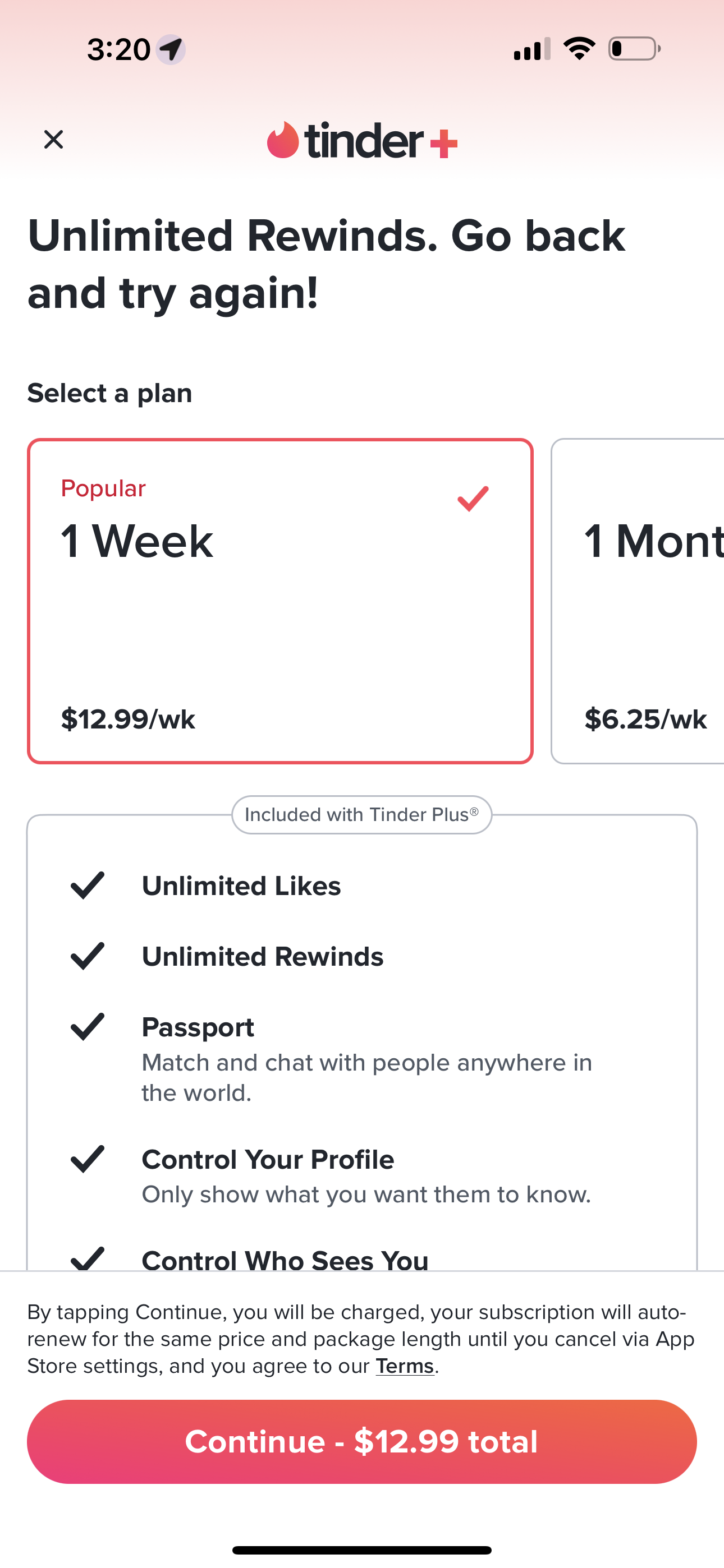 tinder app screenshot 110