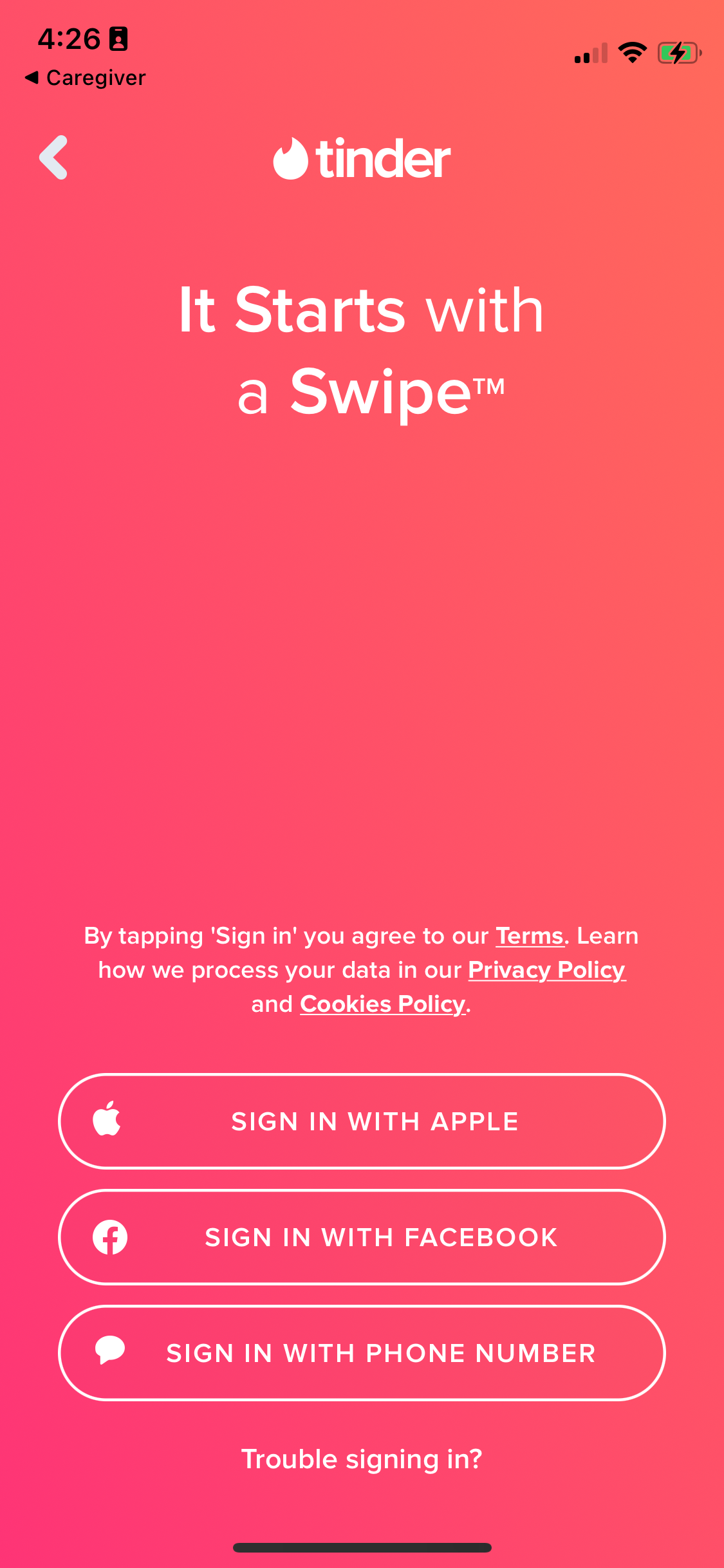 tinder app screenshot 101