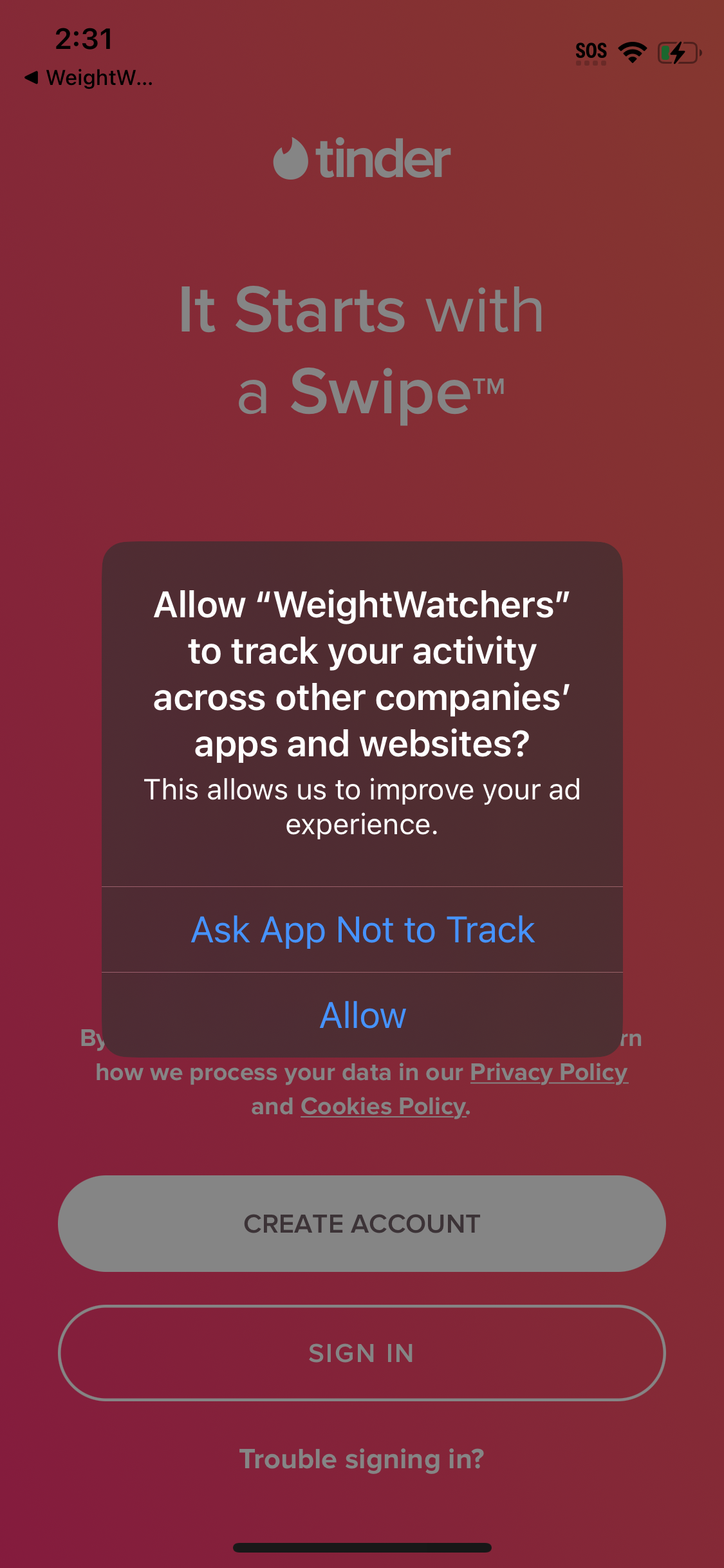 tinder app screenshot 79