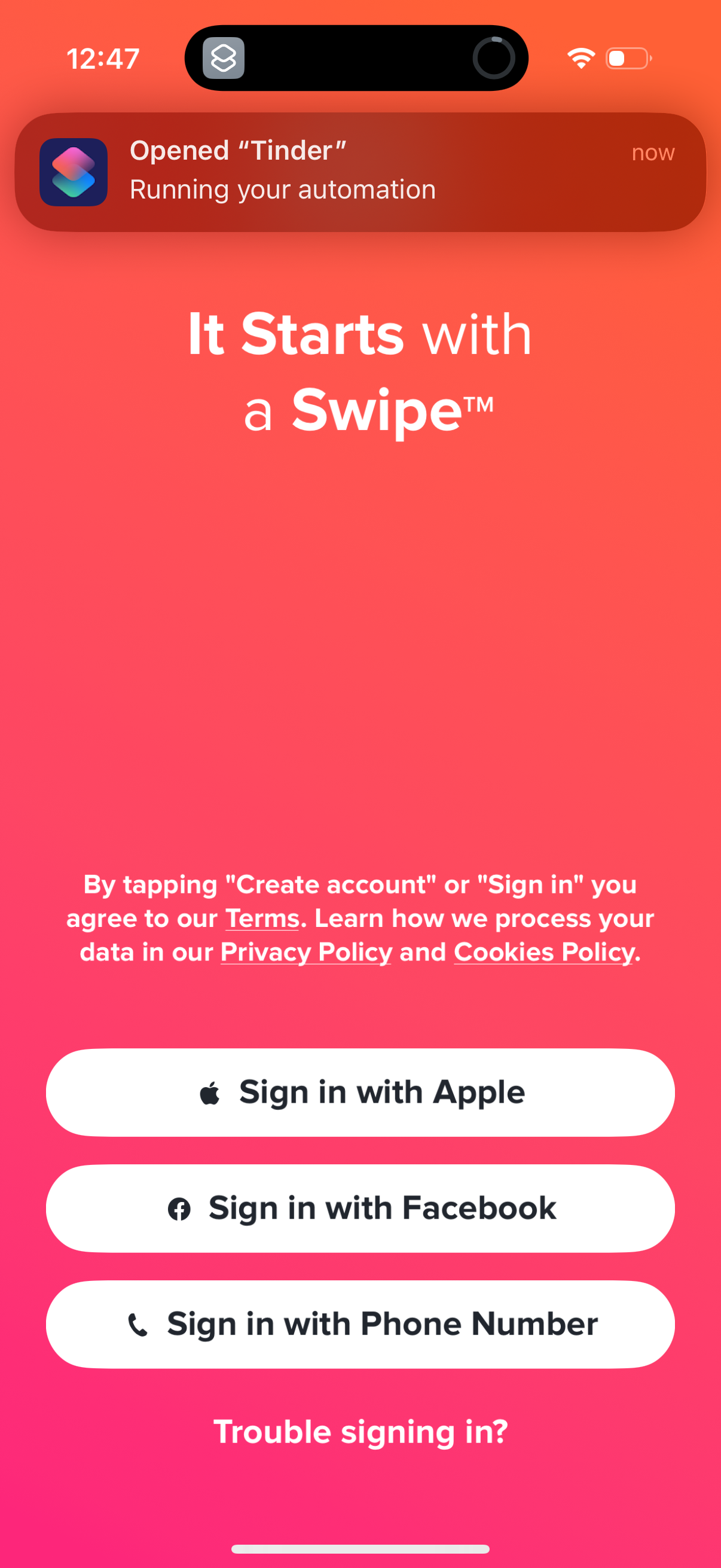 tinder app screenshot 17