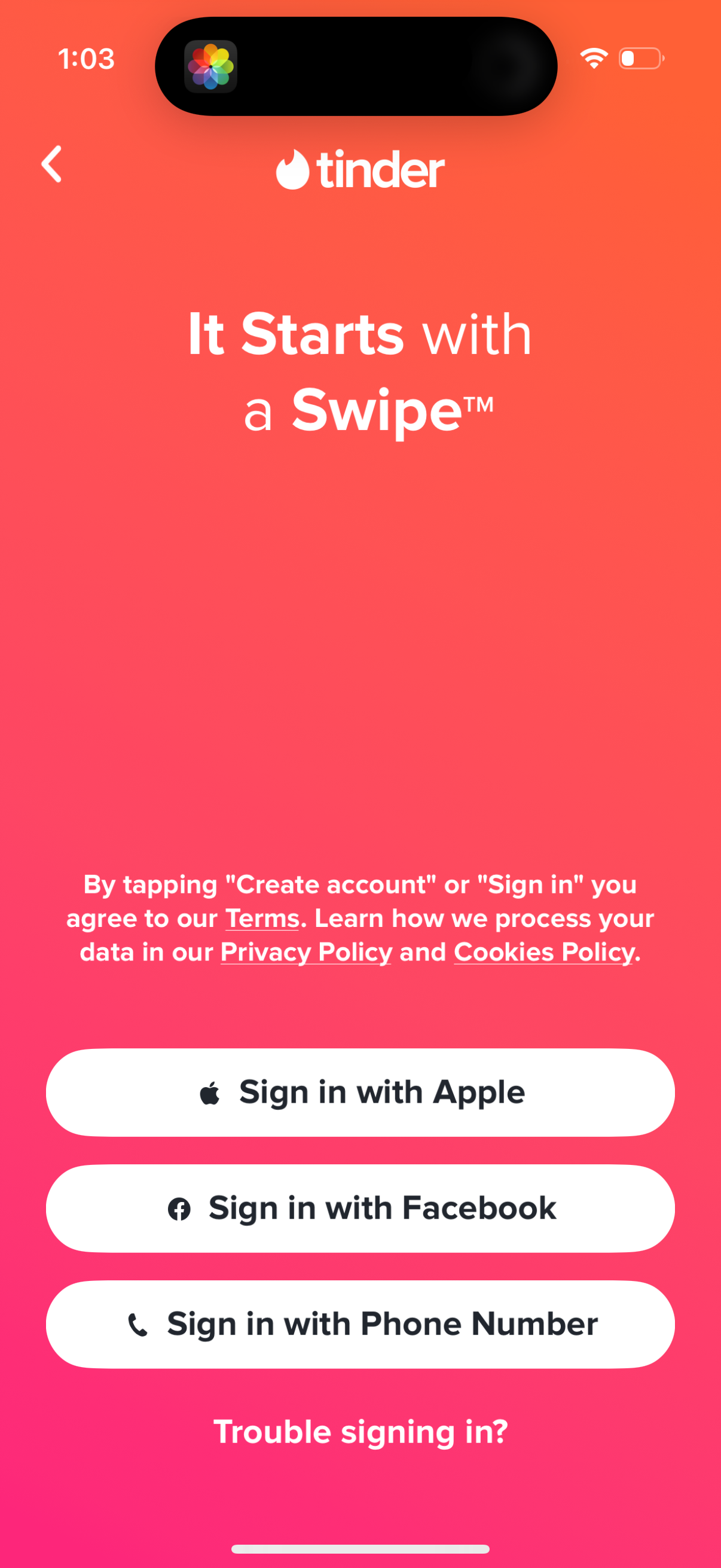 tinder app screenshot 16
