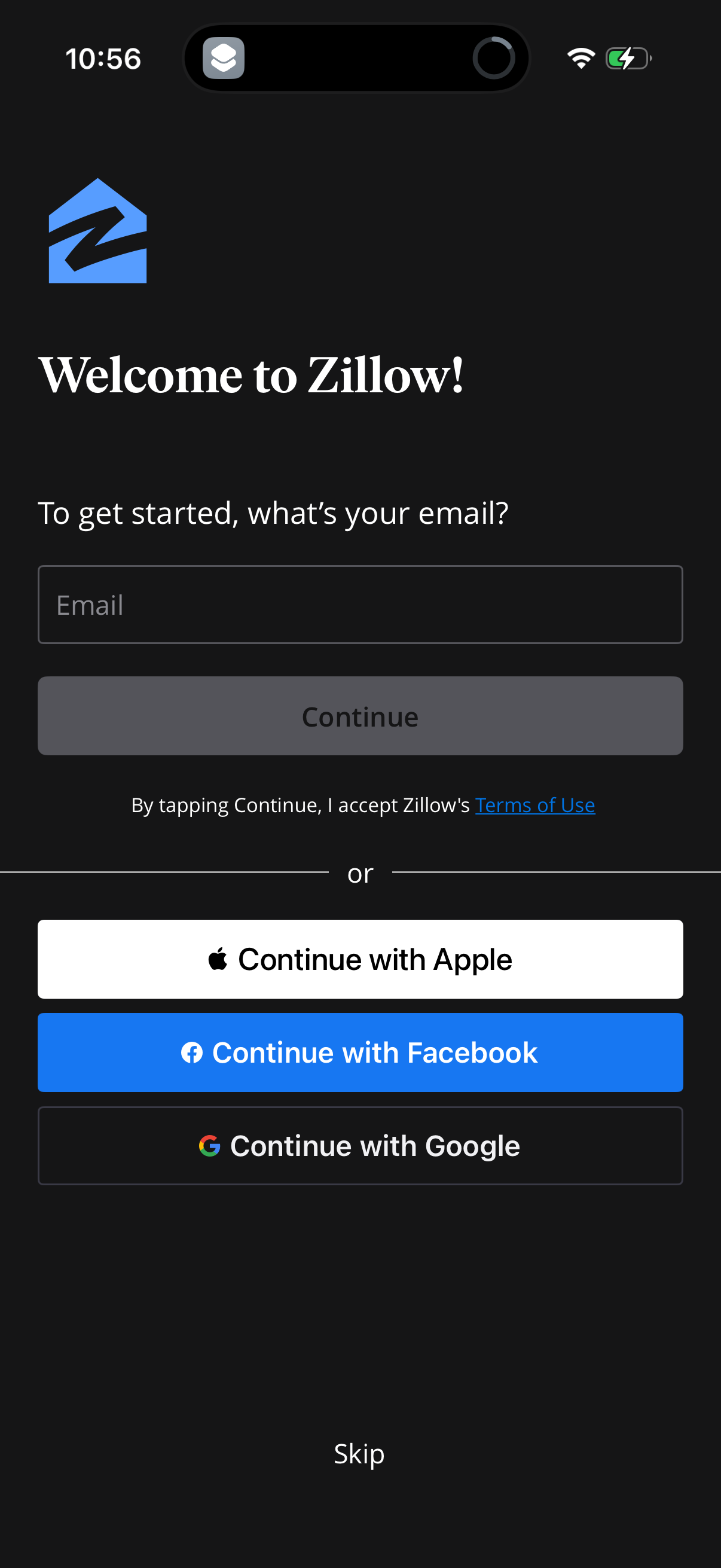 zillow app screenshot 1