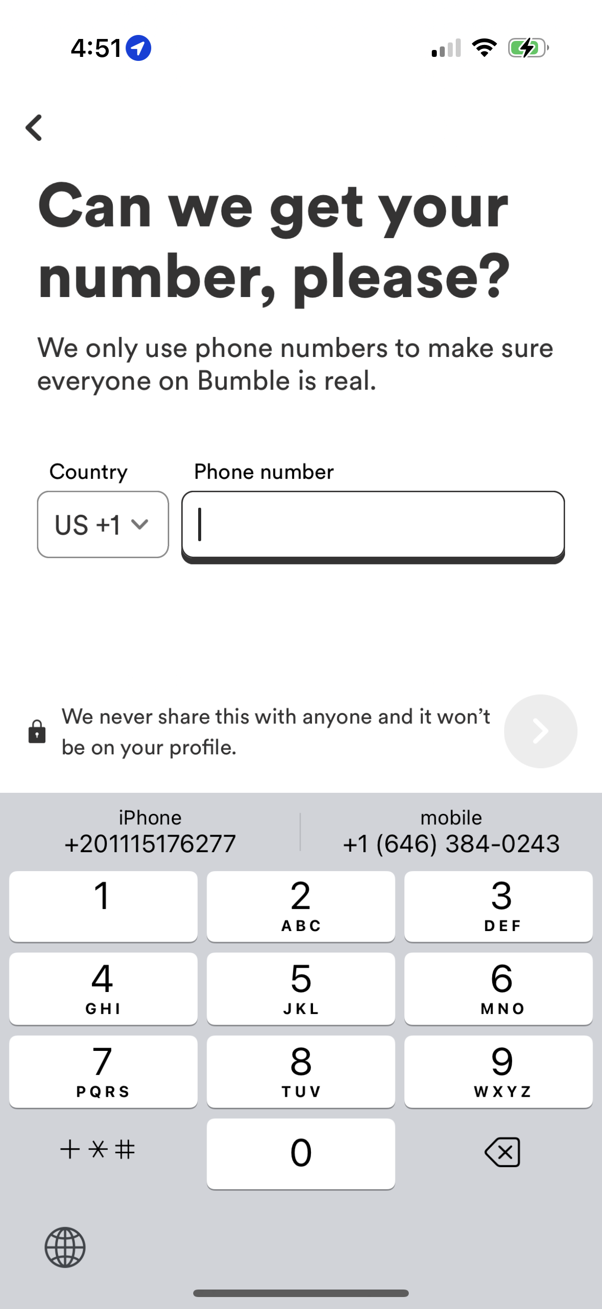 bumble app screenshot 13