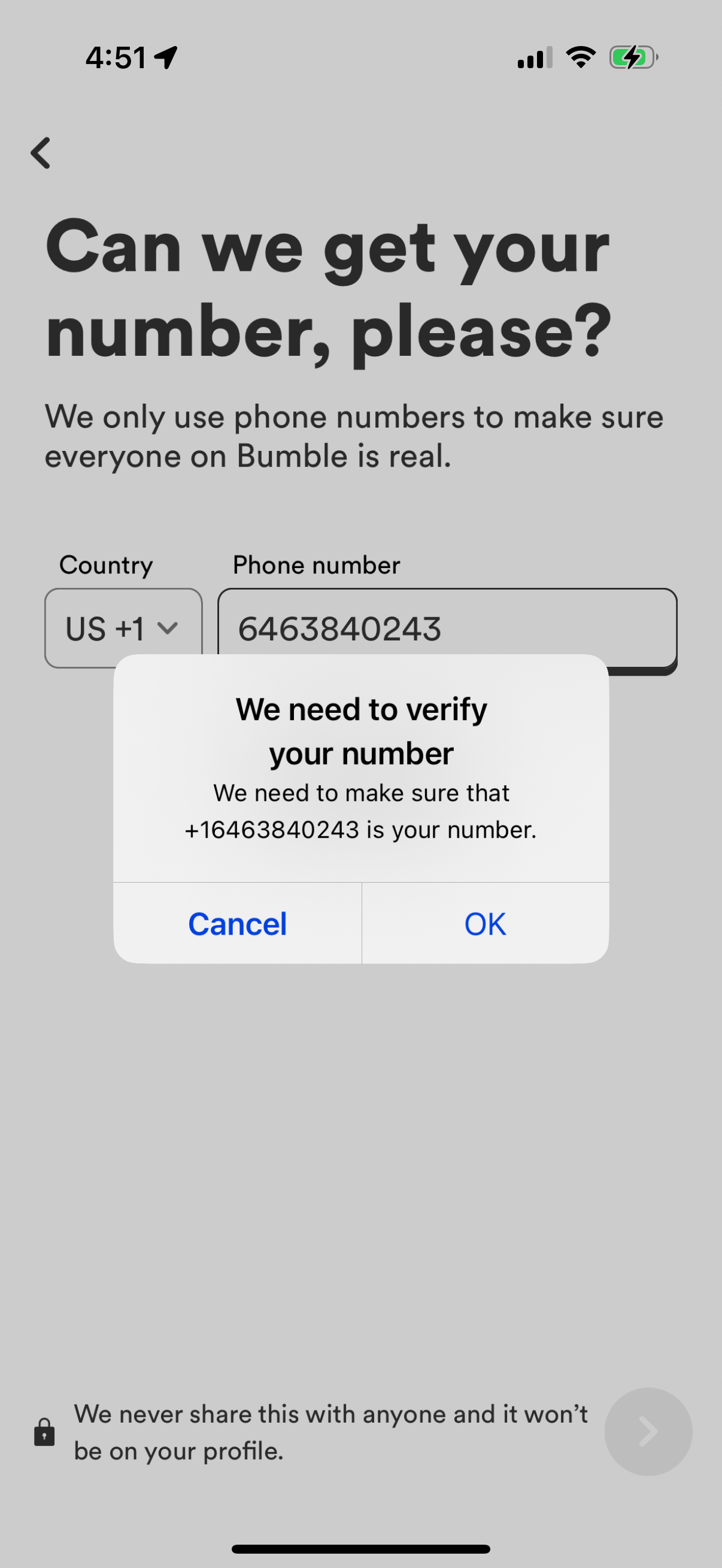 bumble app screenshot 12