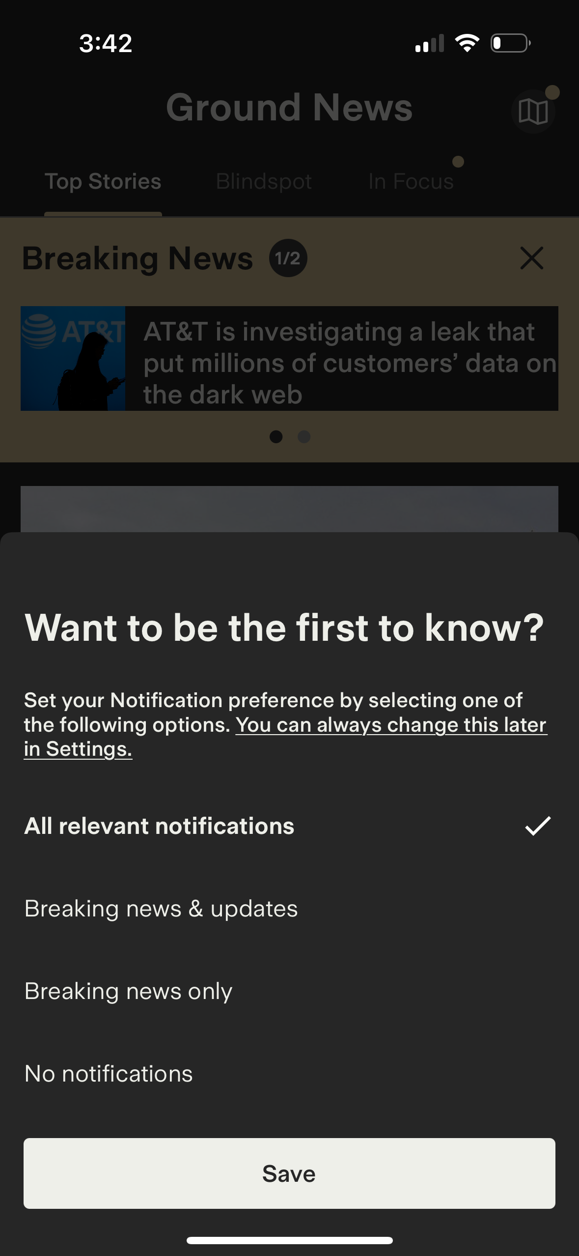 groundnews app screenshot 25