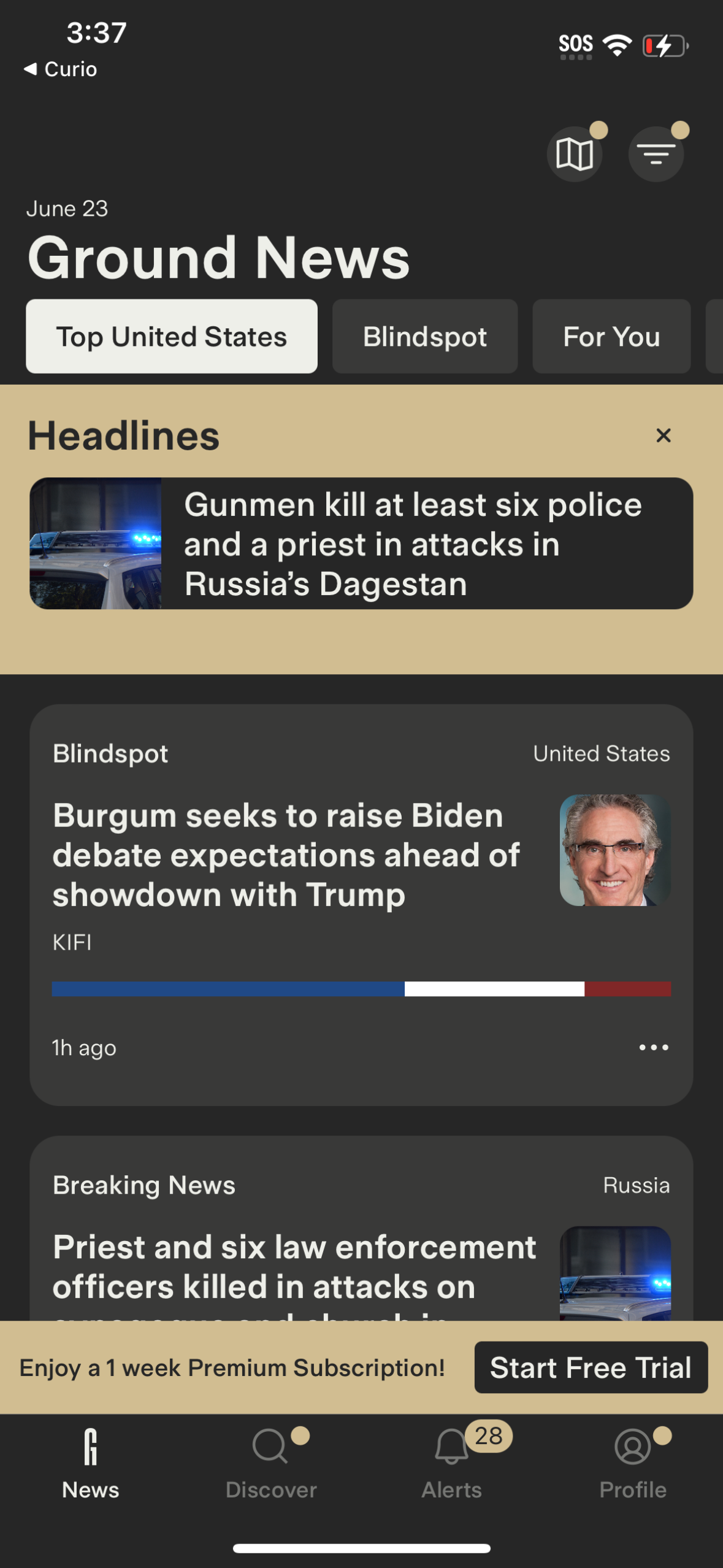 groundnews app screenshot 20