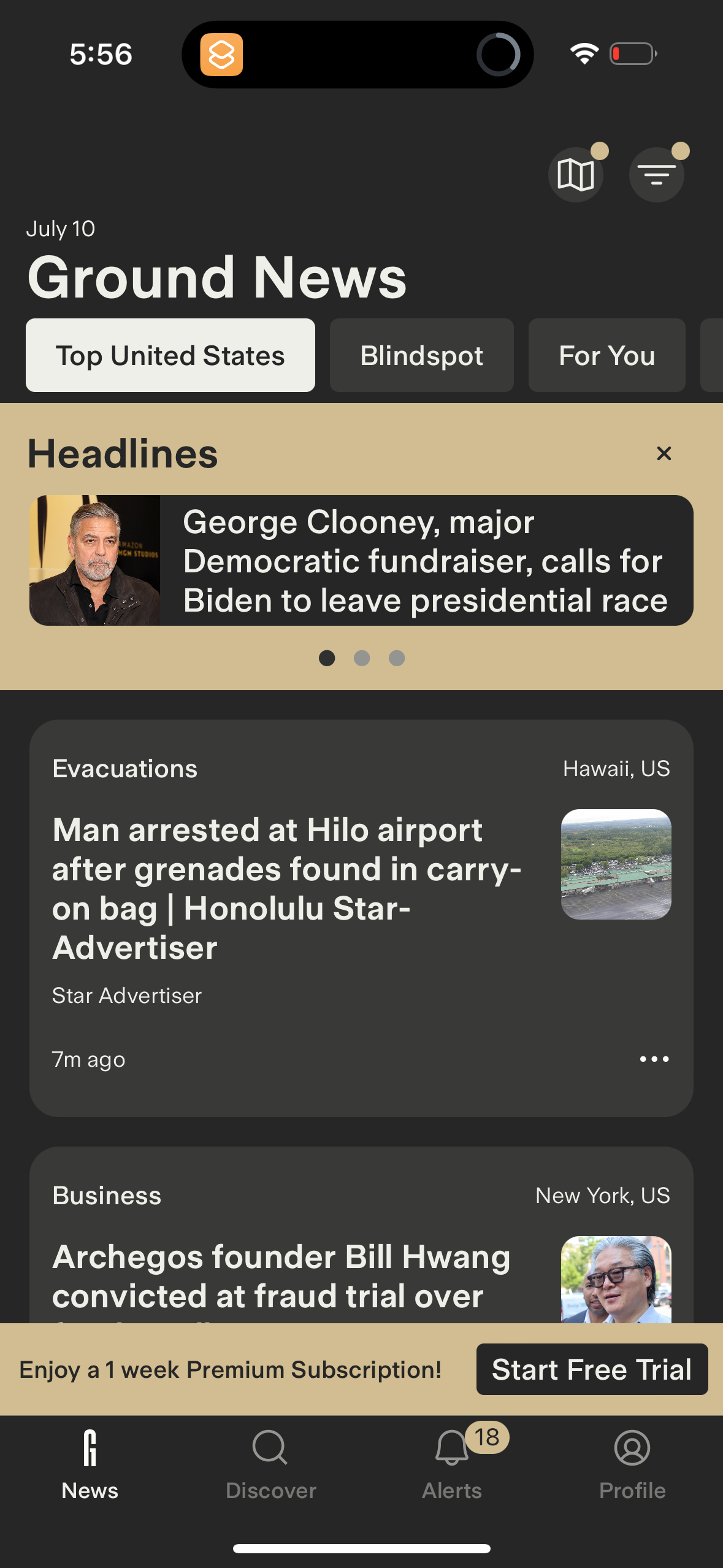groundnews app screenshot 18