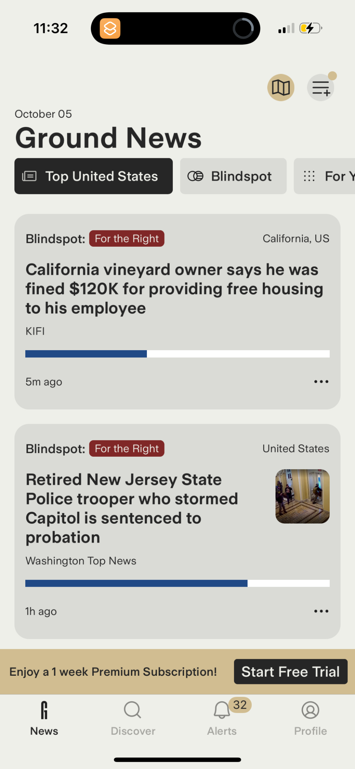 groundnews app screenshot 16