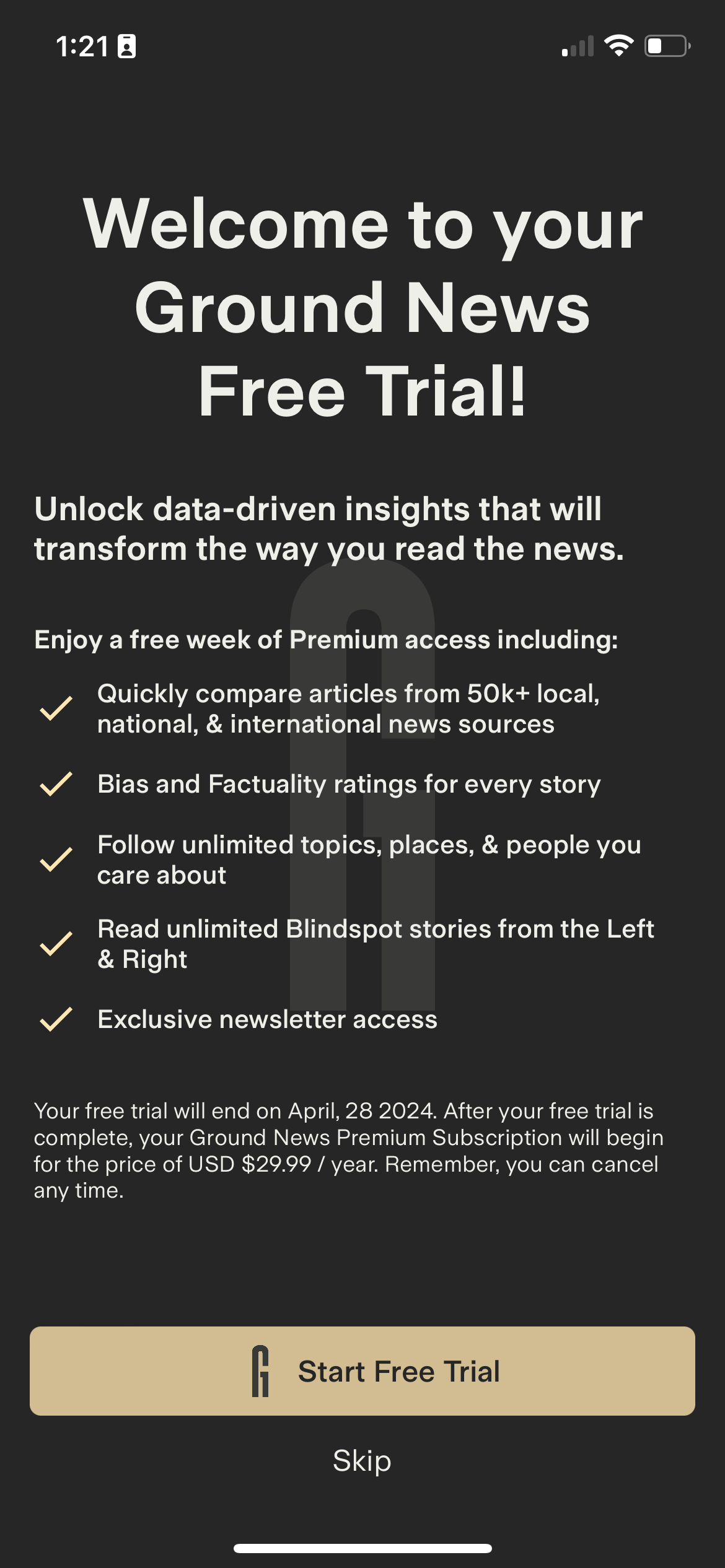 groundnews app screenshot 39