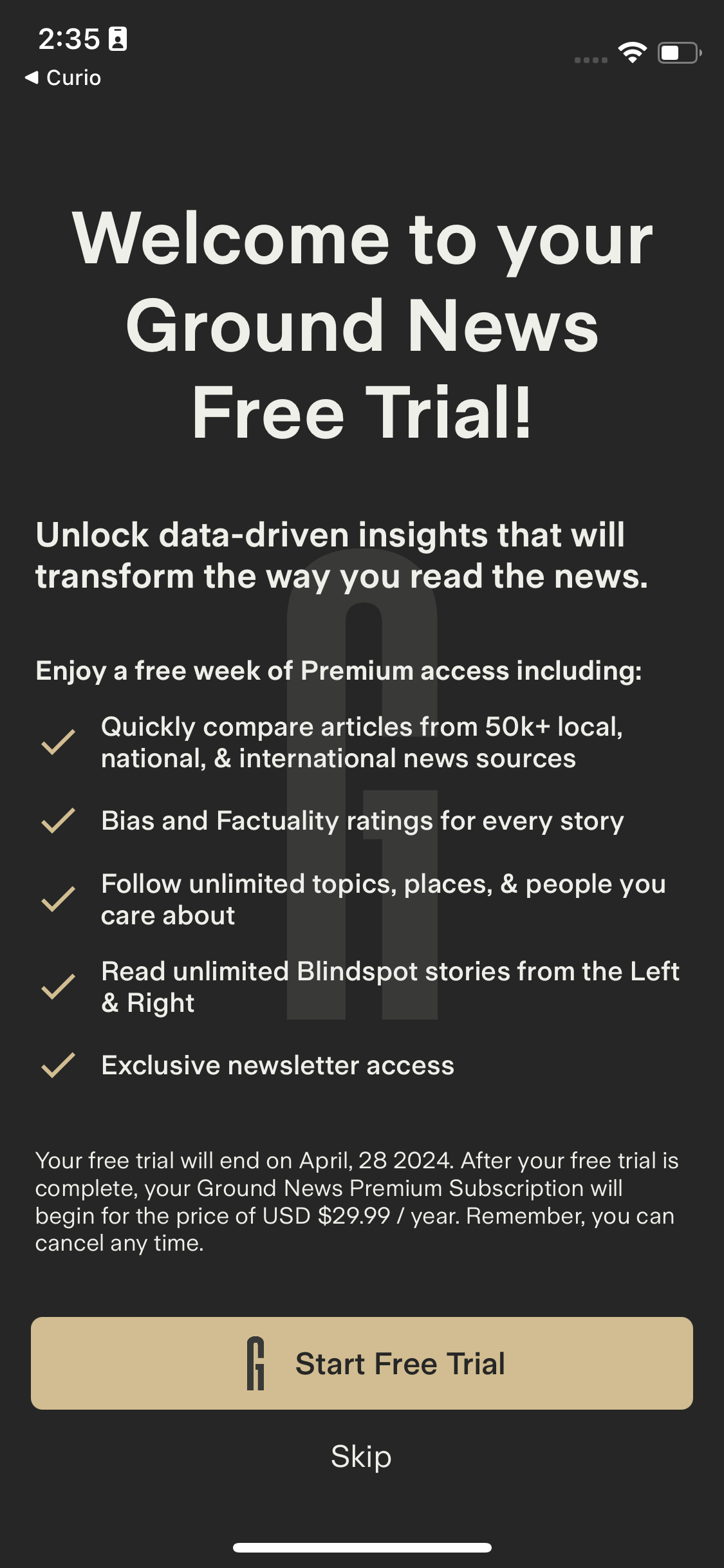 groundnews app screenshot 37