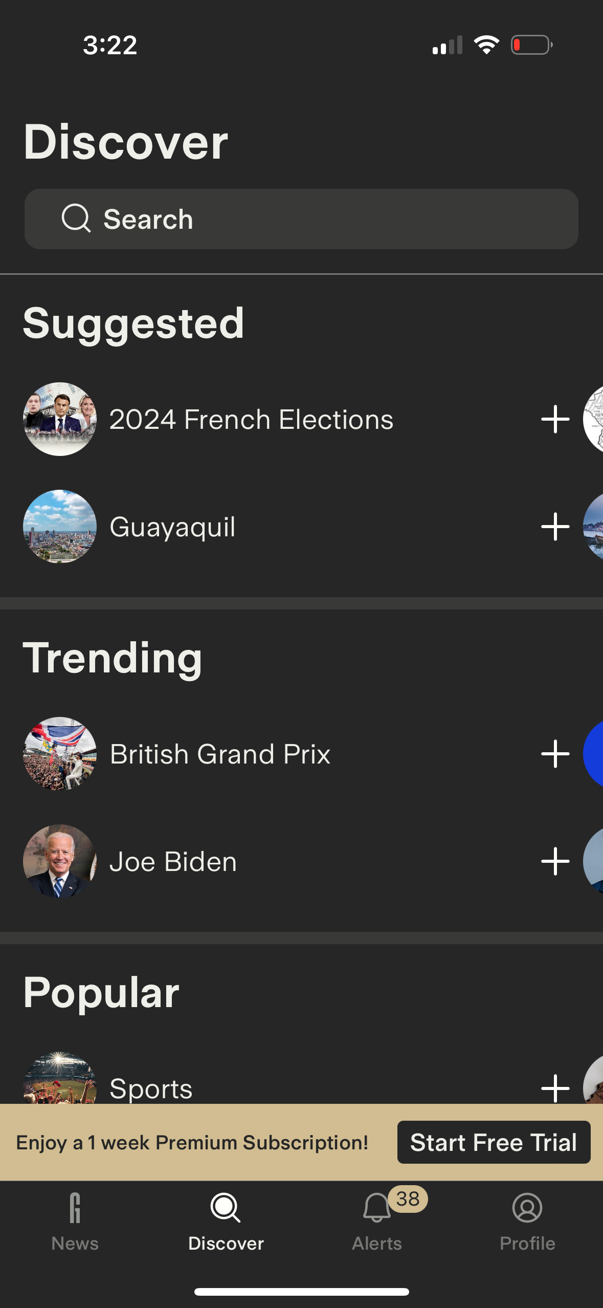 groundnews app screenshot 29