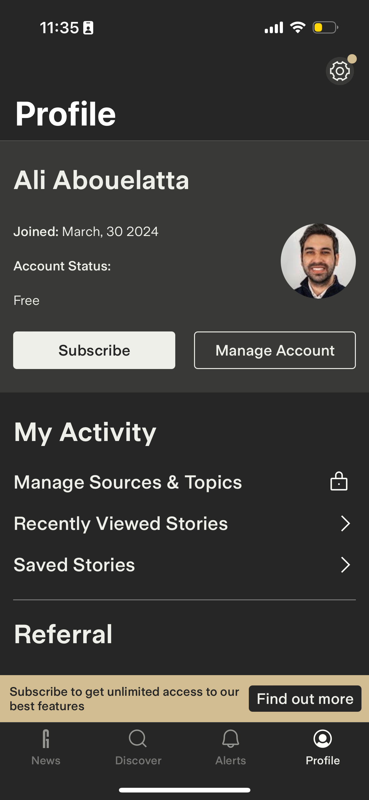 groundnews app screenshot 17