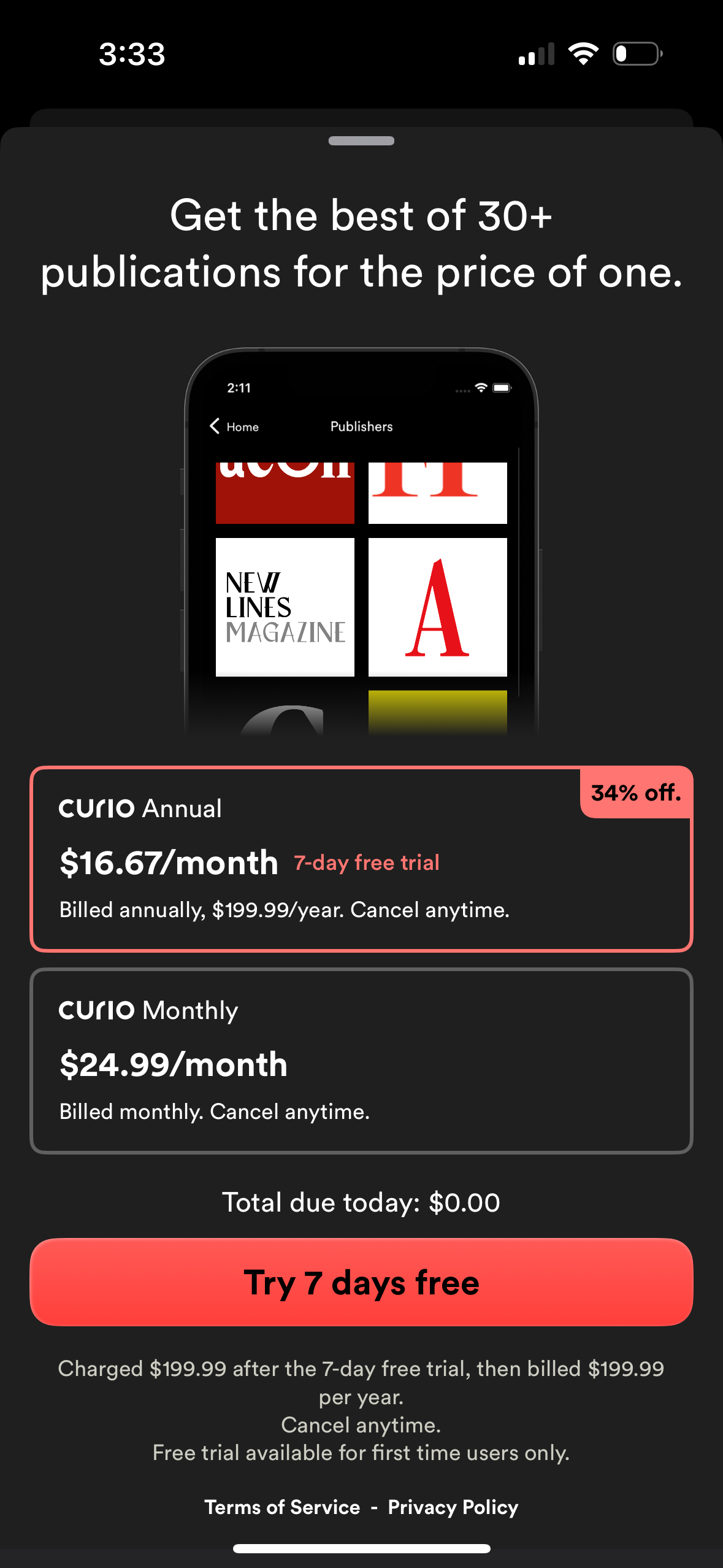 curio app screenshot 21
