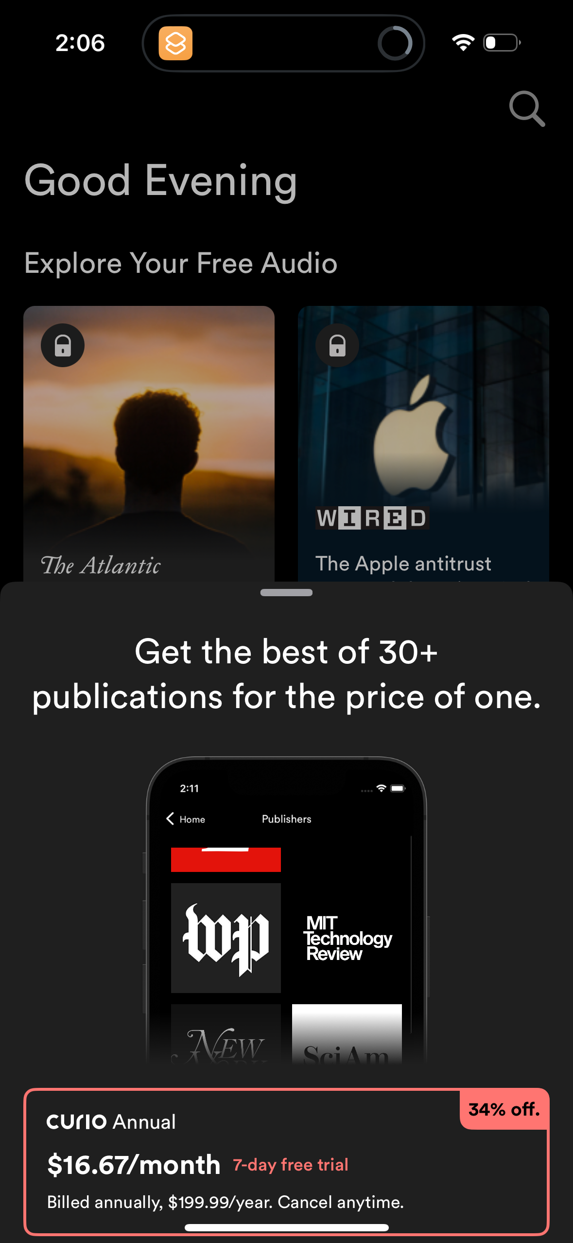 curio app screenshot 66