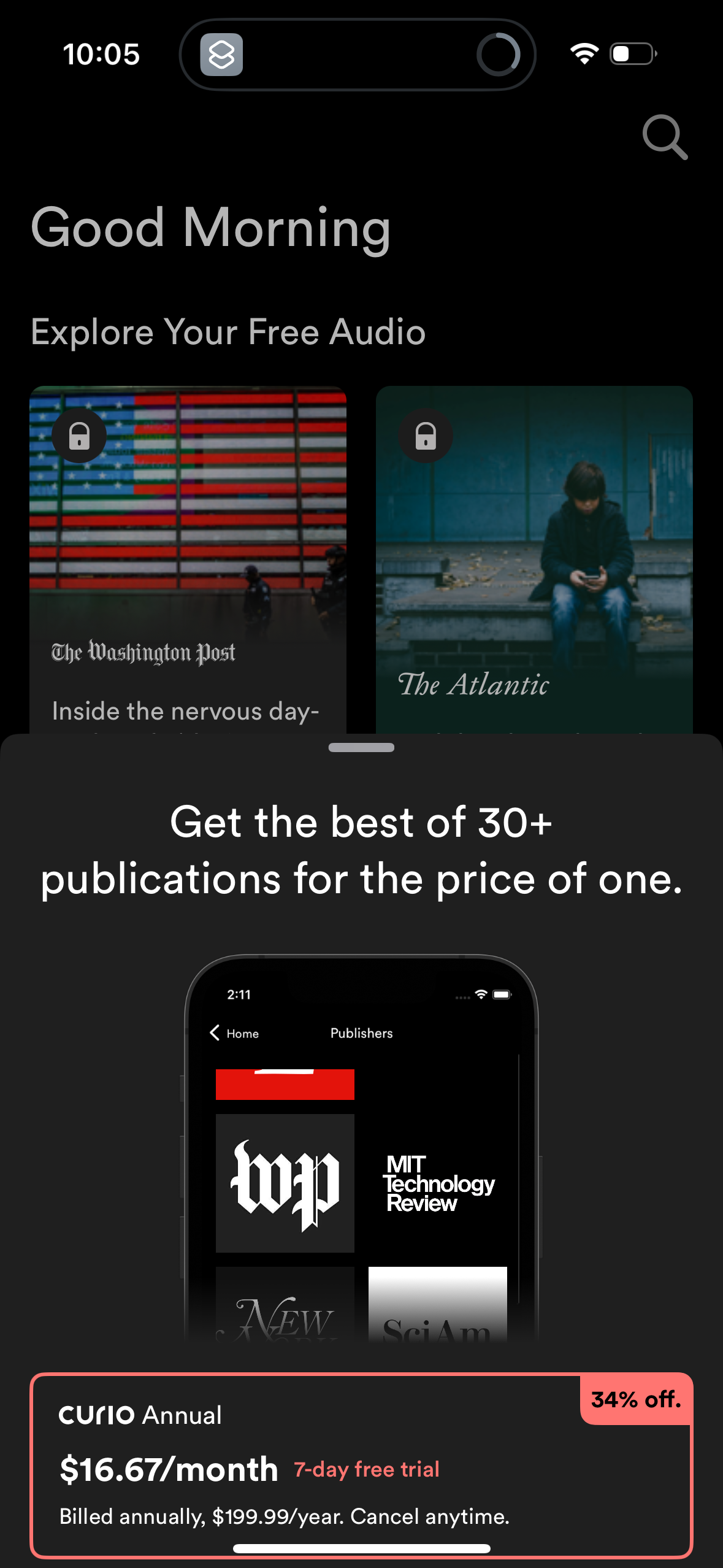 curio app screenshot 62