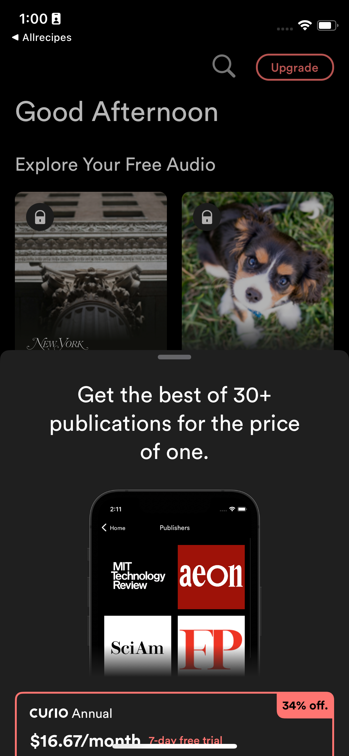 curio app screenshot 61