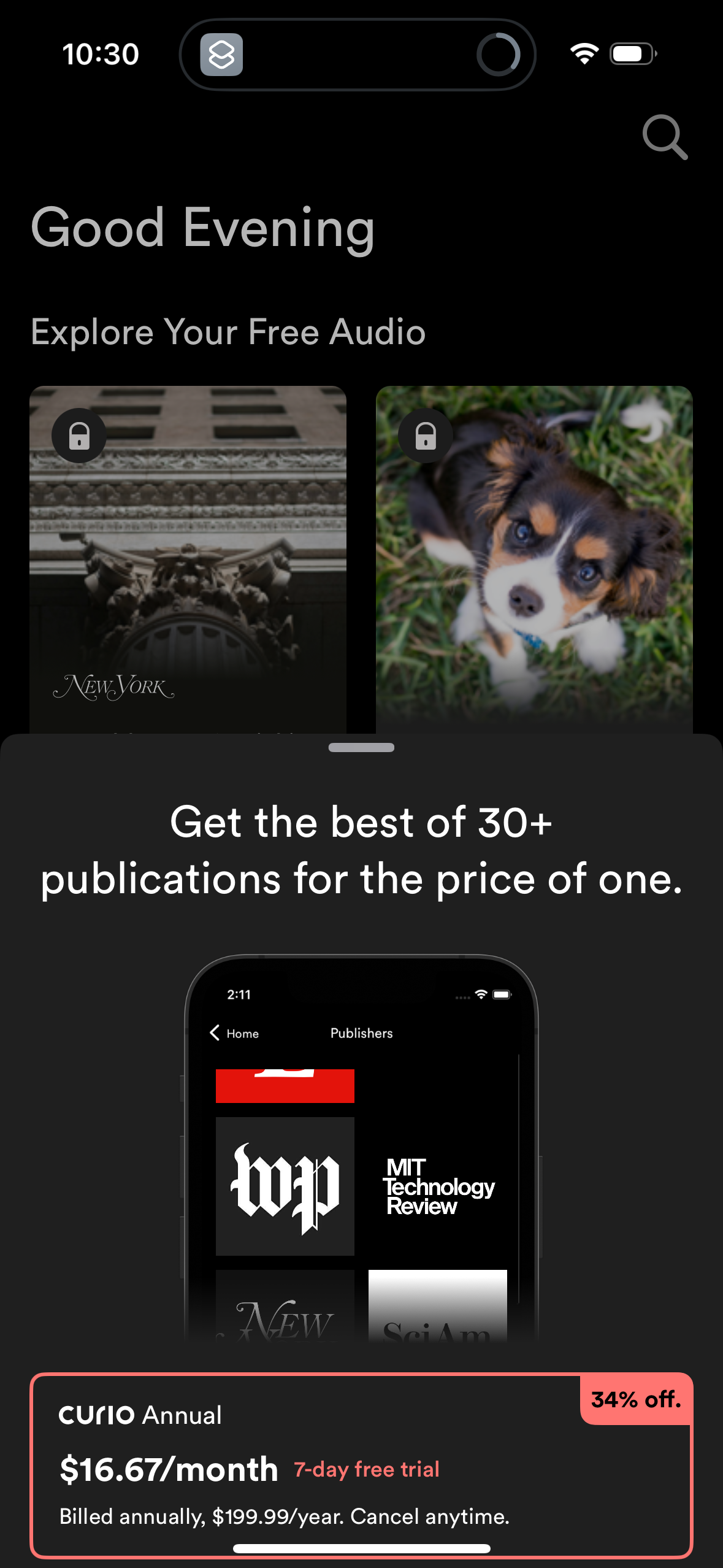 curio app screenshot 54