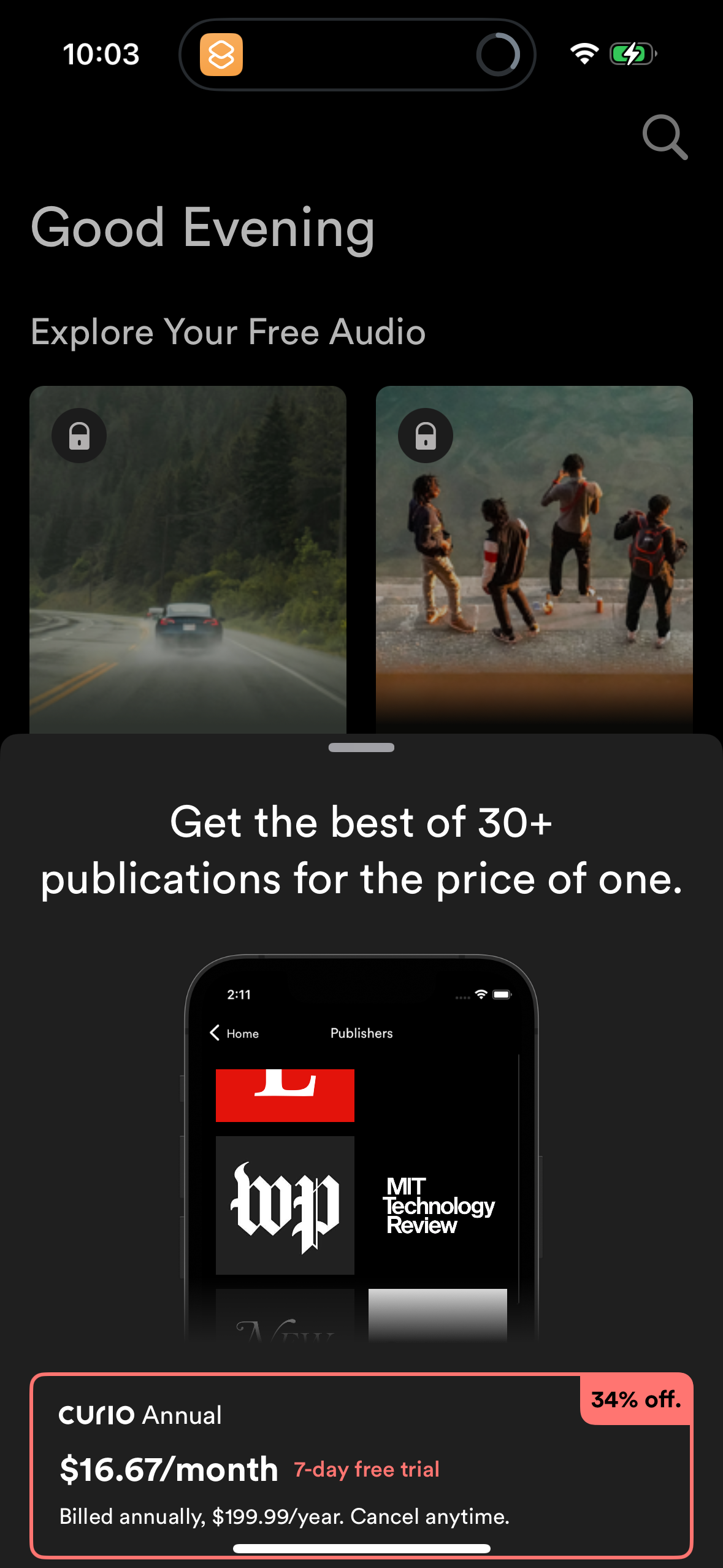 curio app screenshot 53