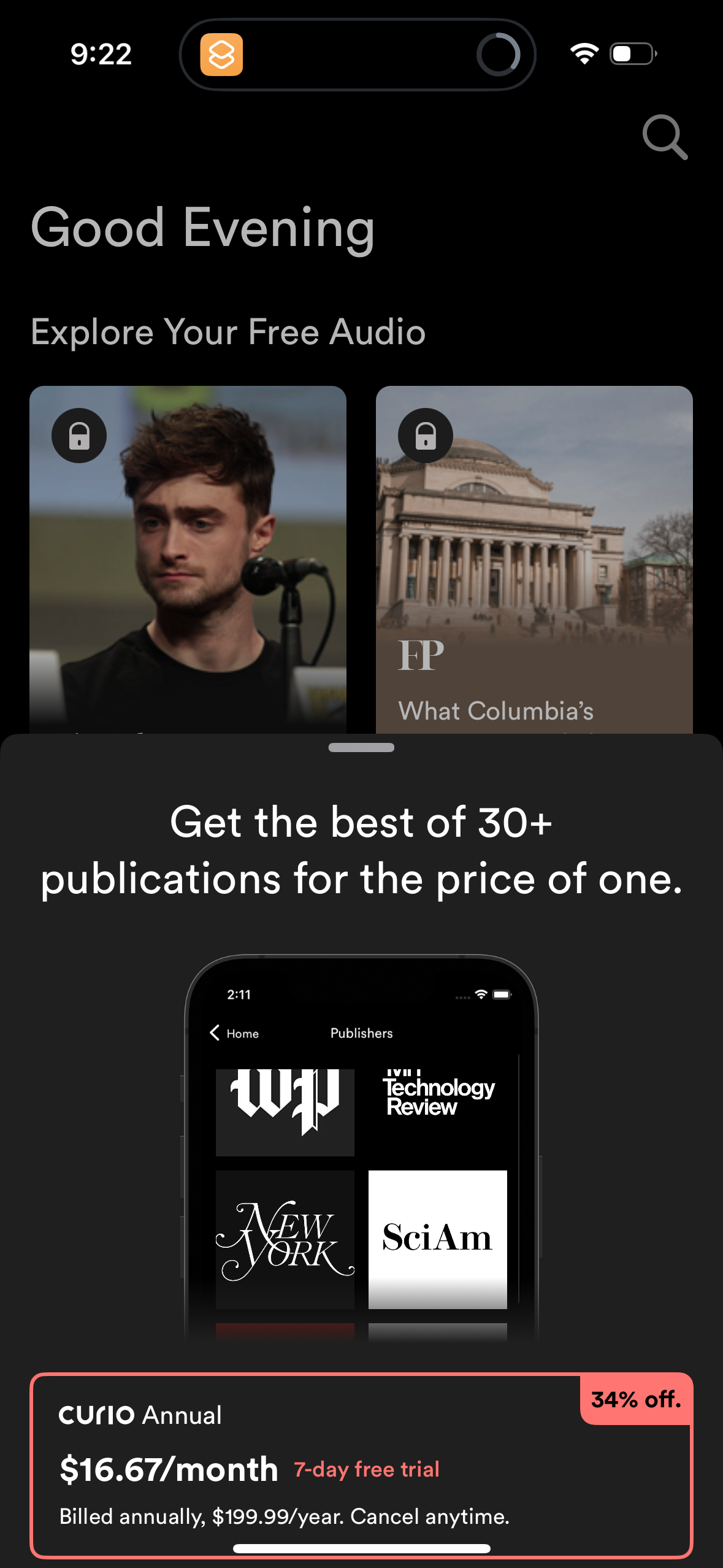 curio app screenshot 52