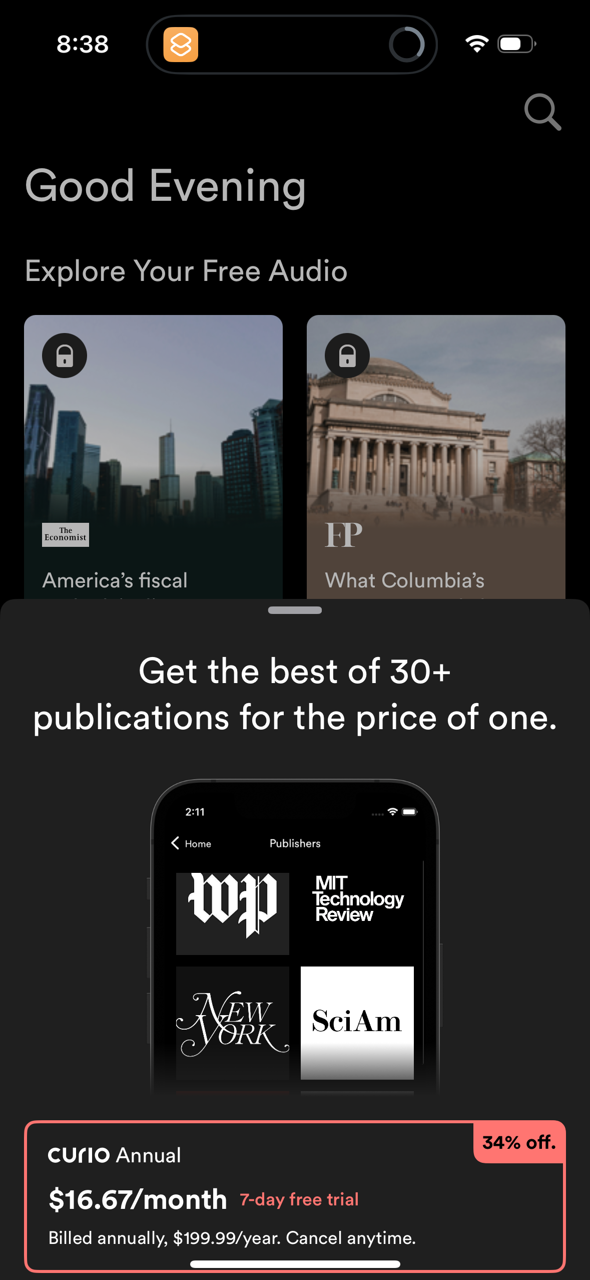 curio app screenshot 47