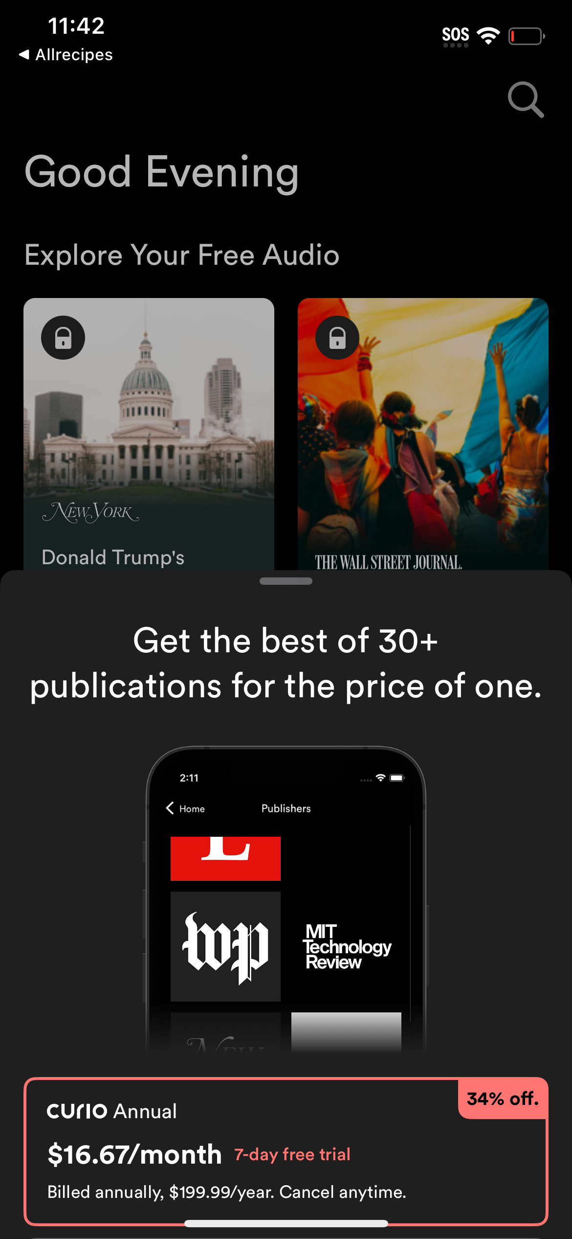 curio app screenshot 42
