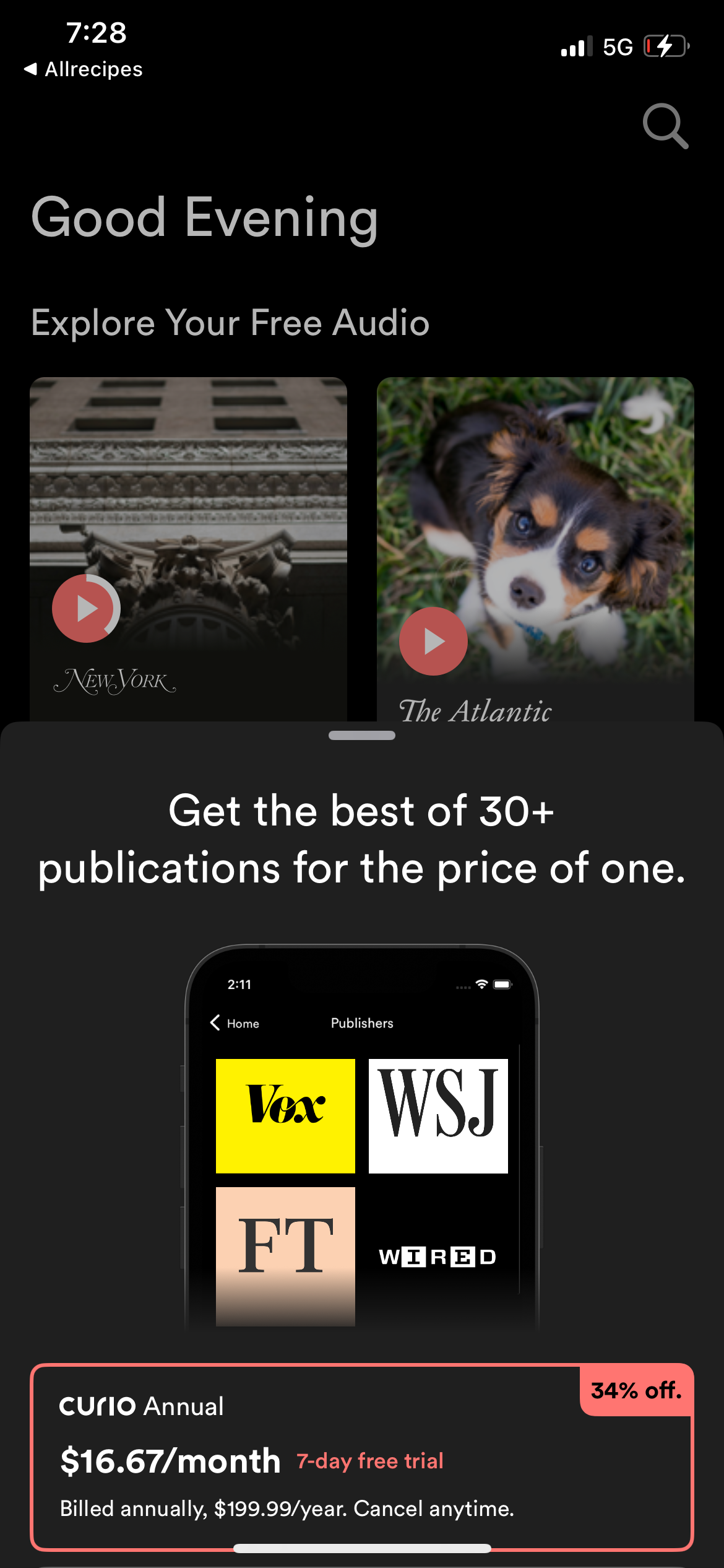 curio app screenshot 41