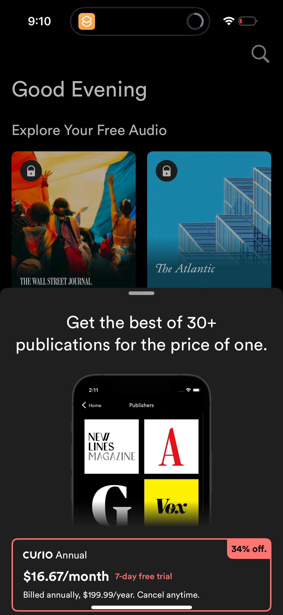curio app screenshot 40