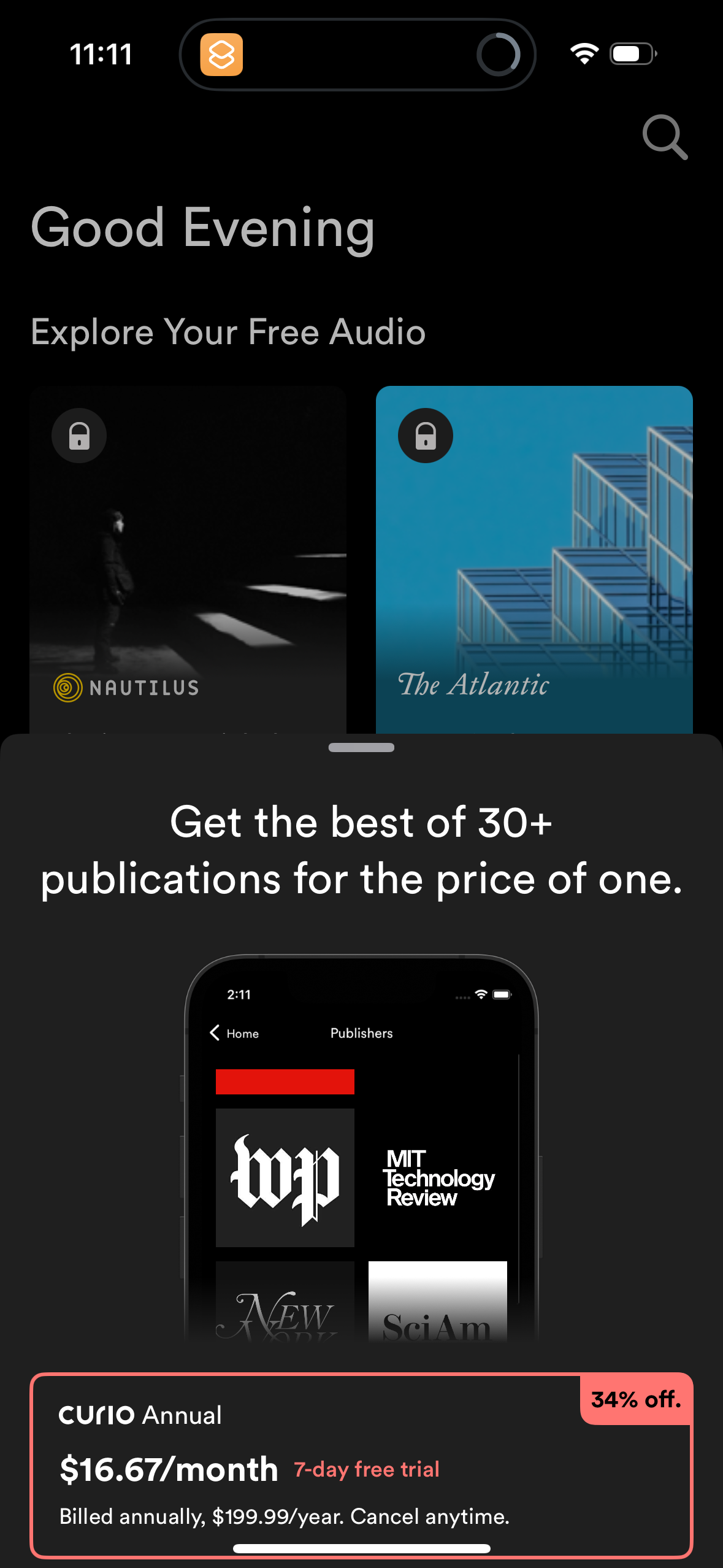 curio app screenshot 34