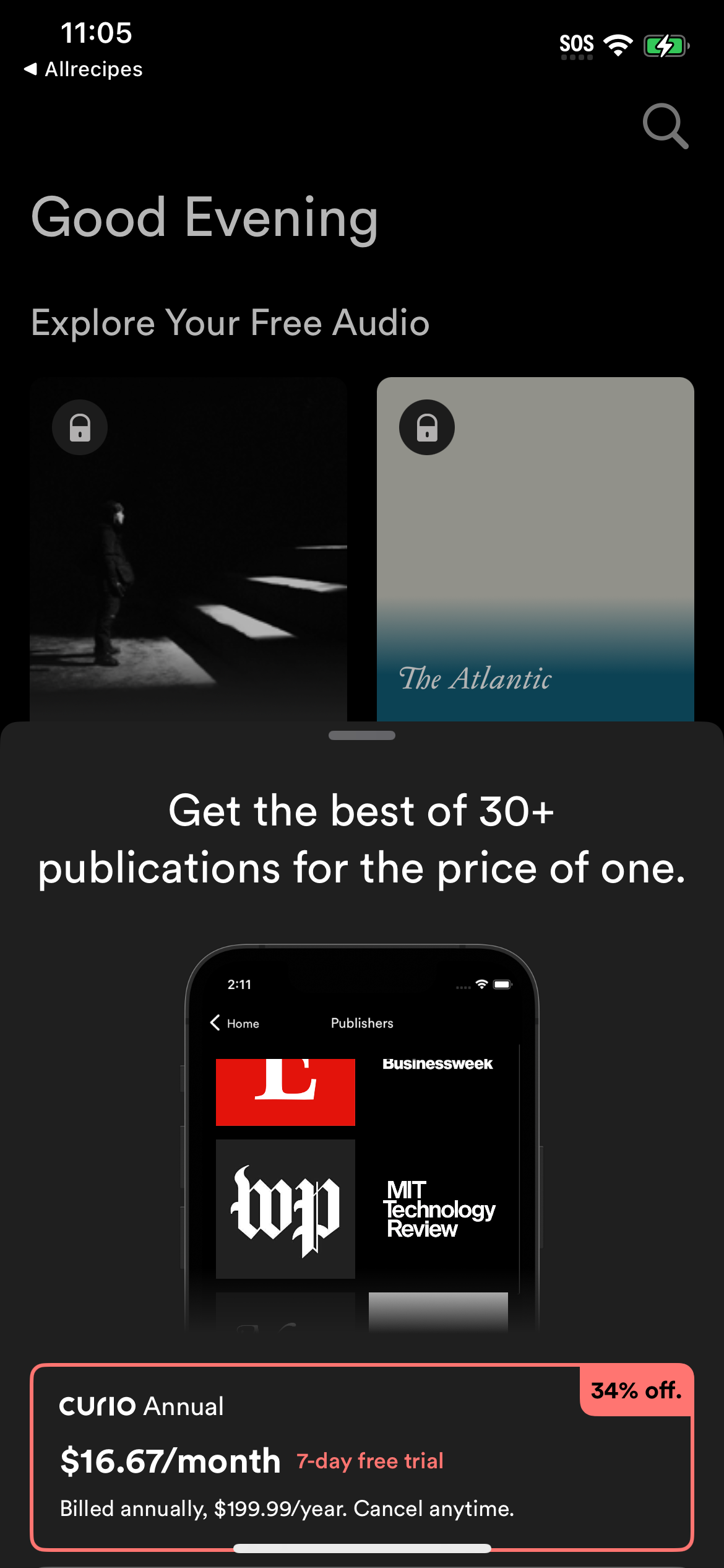 curio app screenshot 33